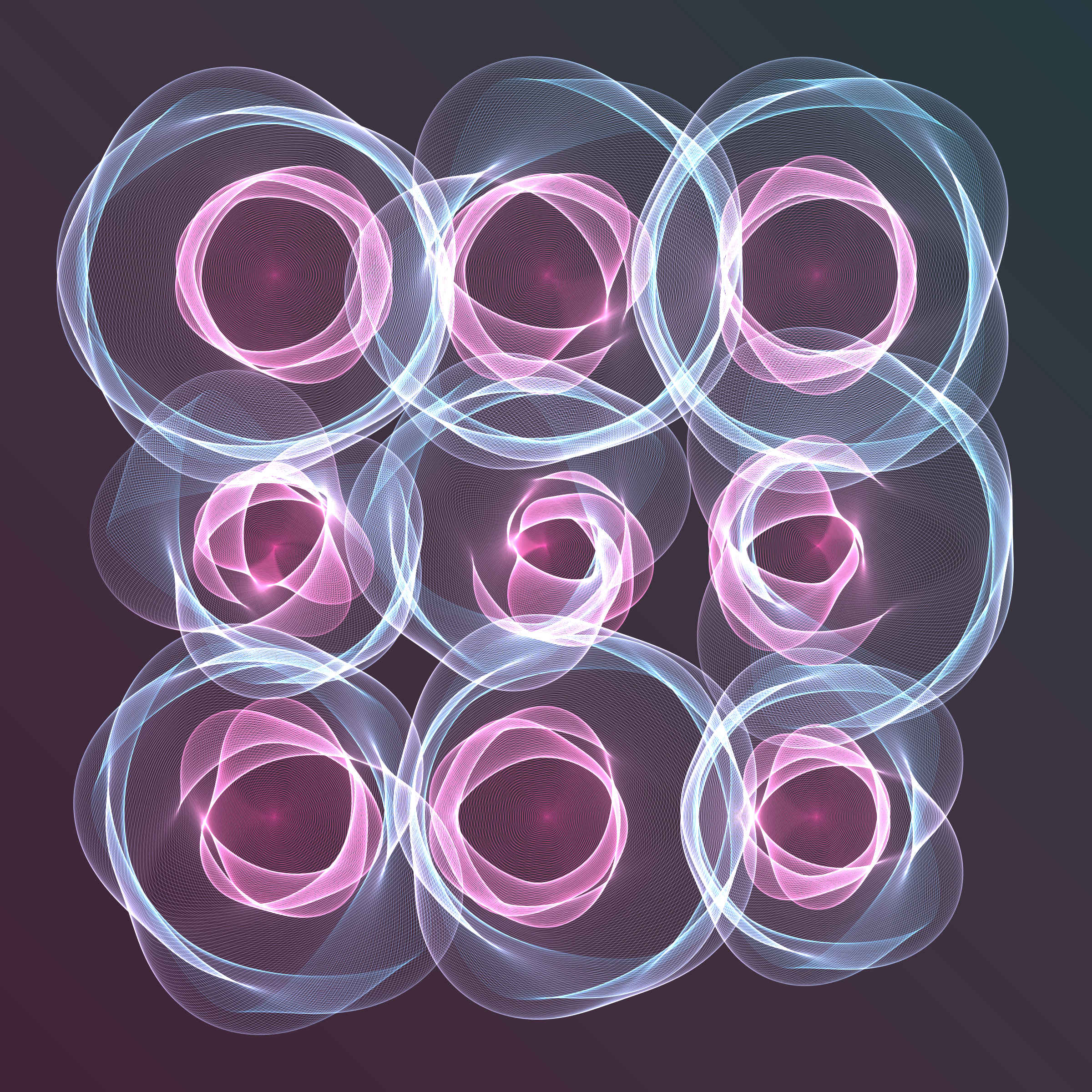 Art Blocks - Art Blocks v2 - Flowers #1313 - NFT # 116001313