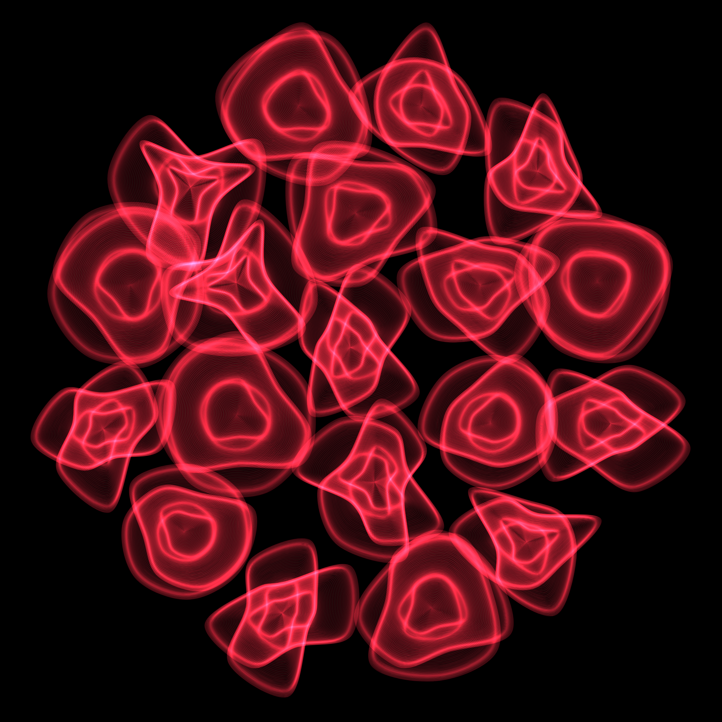 Art Blocks - Art Blocks v2 - Flowers #1317 - NFT # 116001317