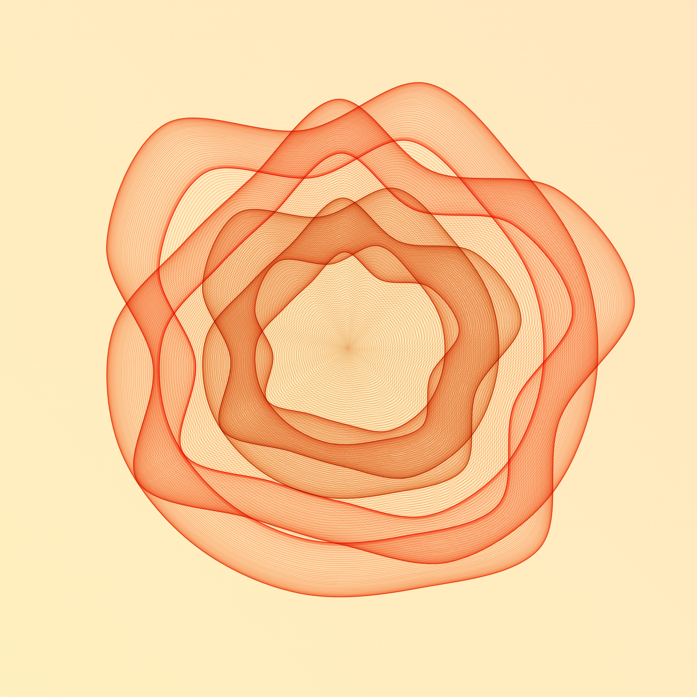 Art Blocks - Art Blocks v2 - Flowers #1318 - NFT # 116001318