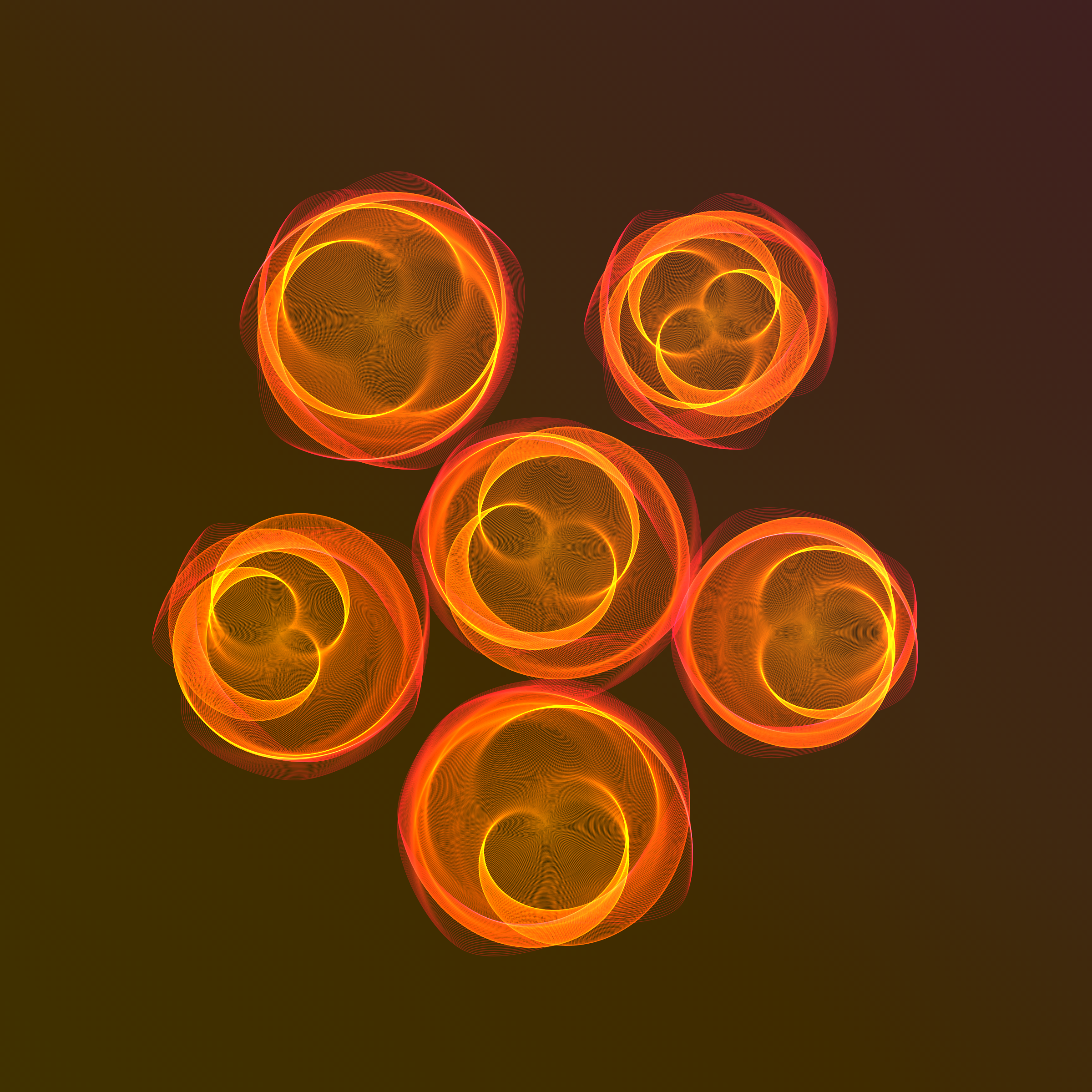 Art Blocks - Art Blocks v2 - Flowers #1321 - NFT # 116001321