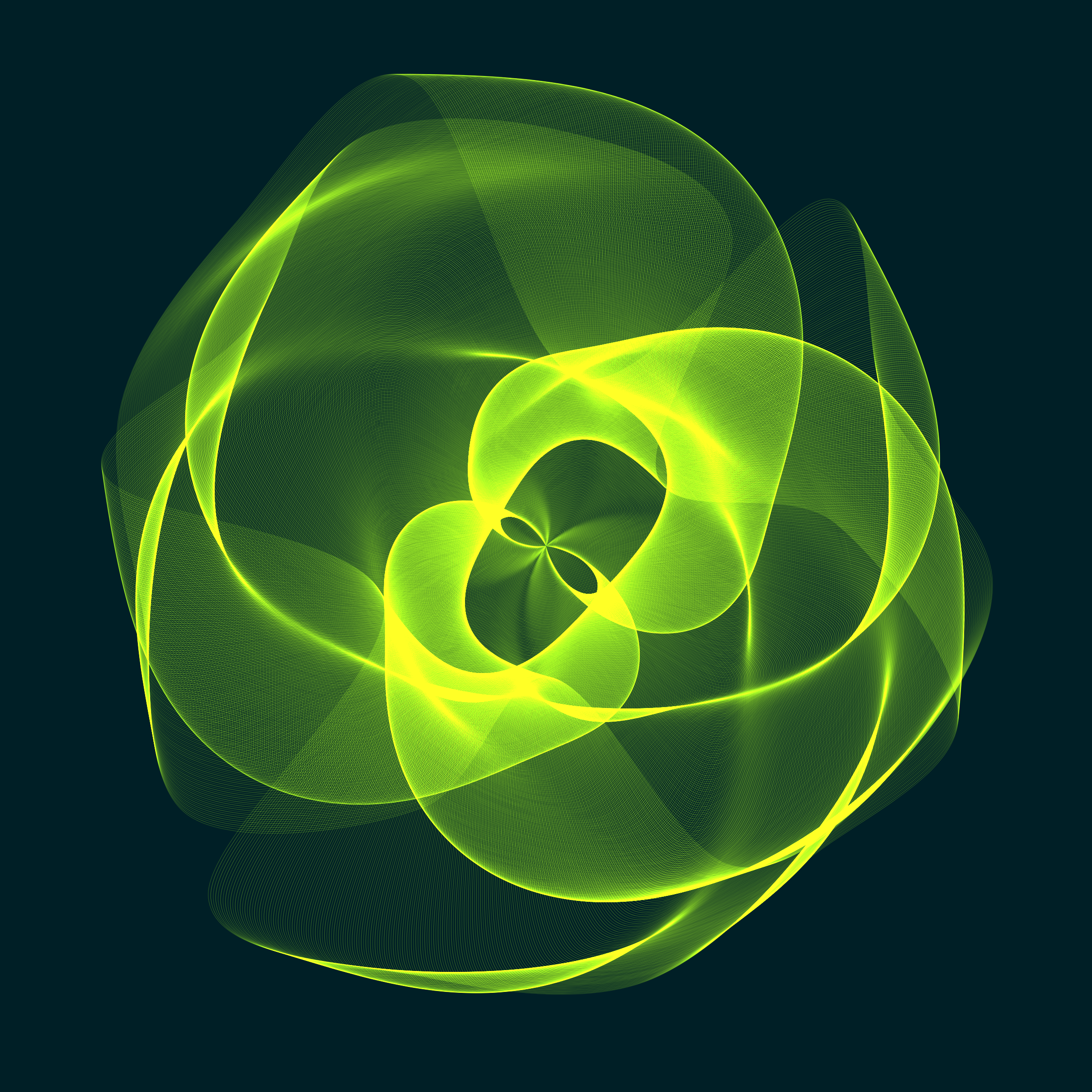 Art Blocks - Art Blocks v2 - Flowers #1322 - NFT # 116001322