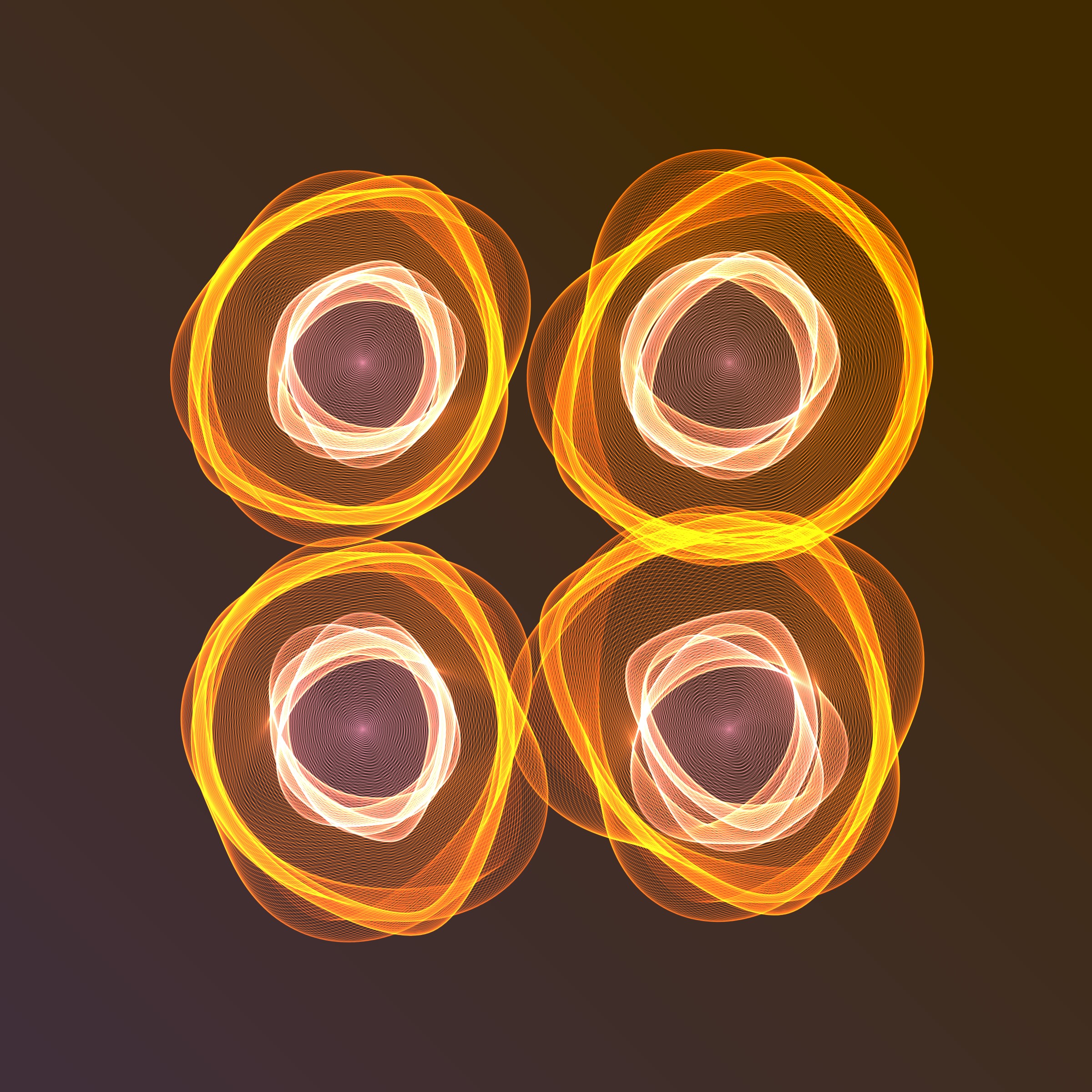 Art Blocks - Art Blocks v2 - Flowers #1323 - NFT # 116001323