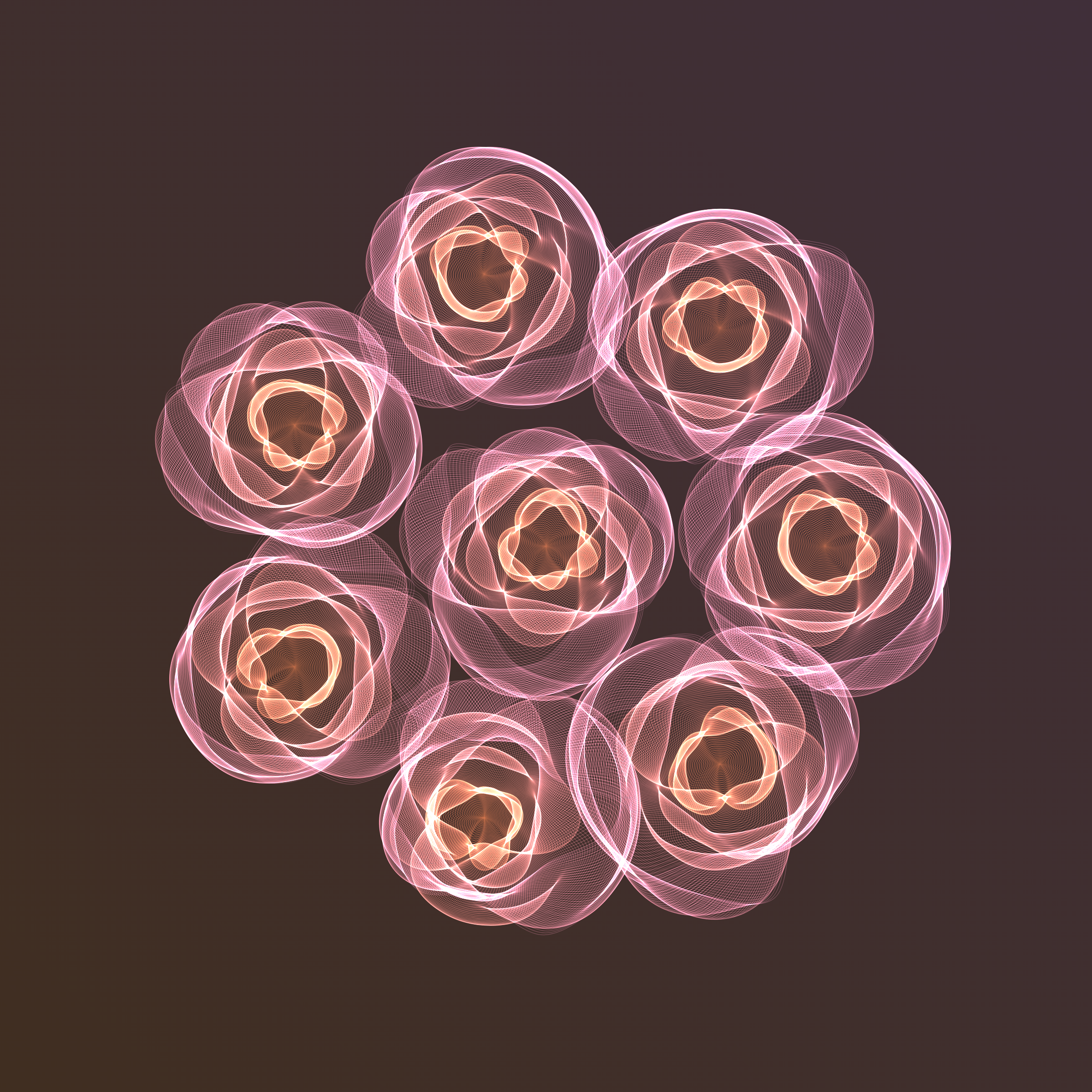 Art Blocks - Art Blocks v2 - Flowers #1325 - NFT # 116001325