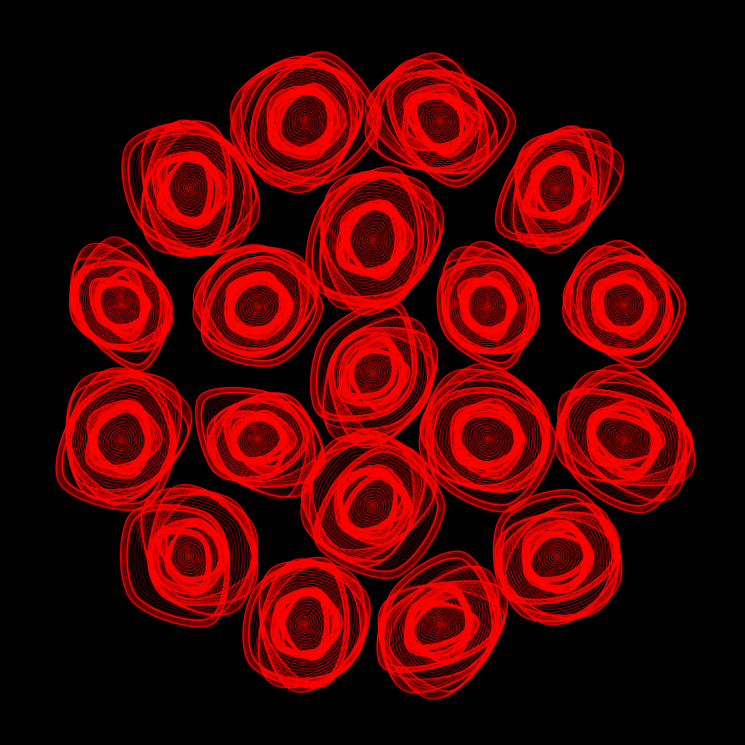 Art Blocks - Art Blocks v2 - Flowers #1340 - NFT # 116001340