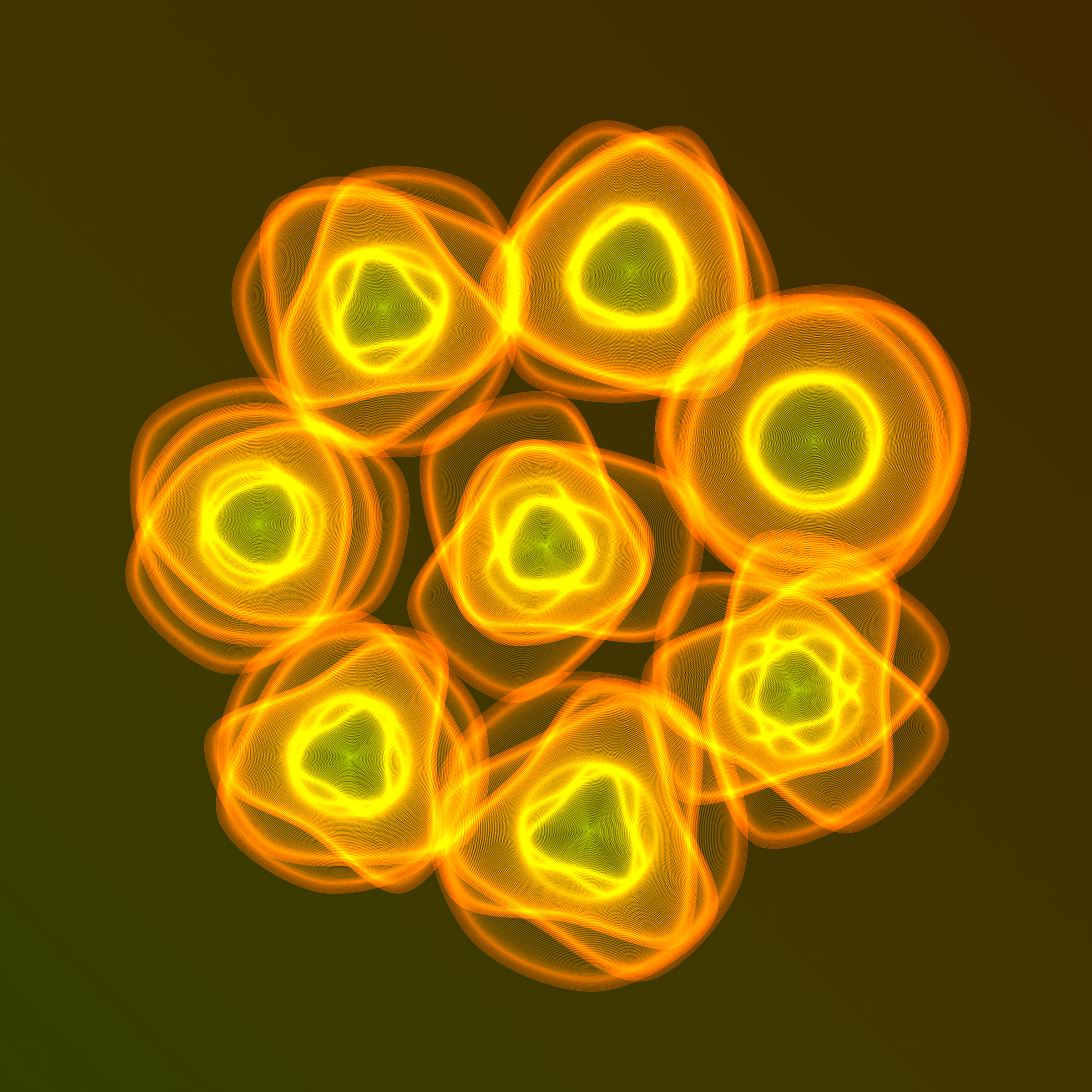 Art Blocks - Art Blocks v2 - Flowers #1342 - NFT # 116001342