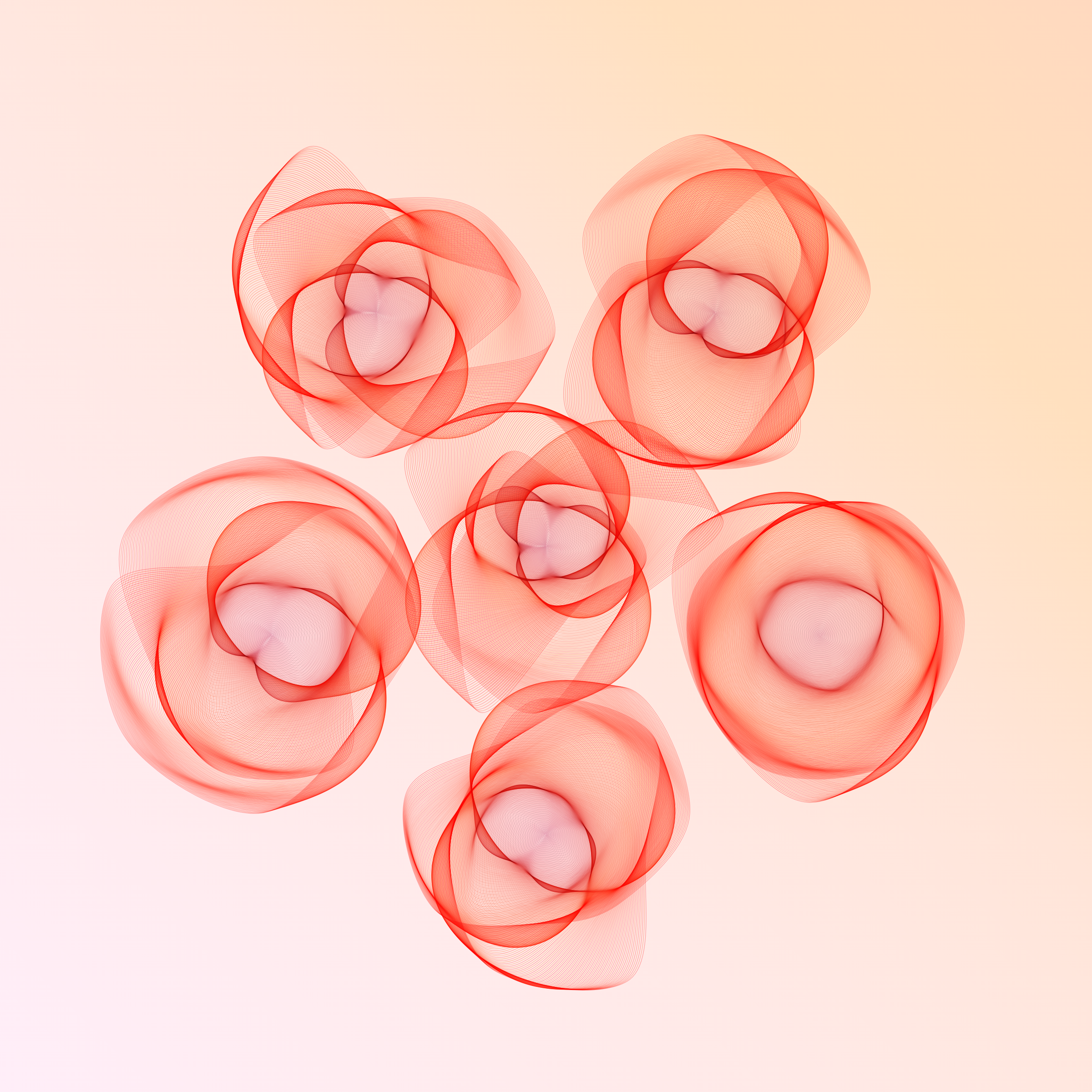 Art Blocks - Art Blocks v2 - Flowers #1349 - NFT # 116001349