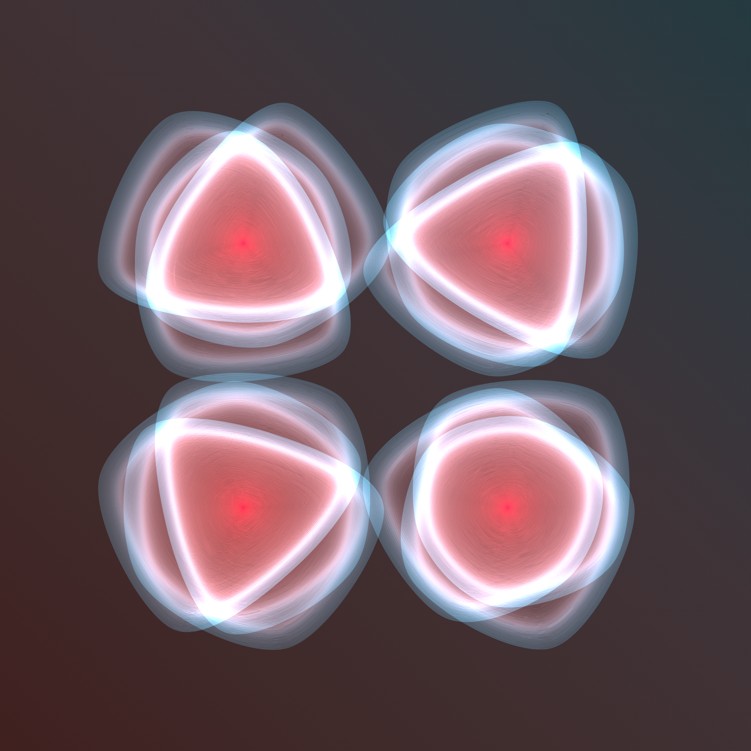 Art Blocks - Art Blocks v2 - Flowers #1351 - NFT # 116001351