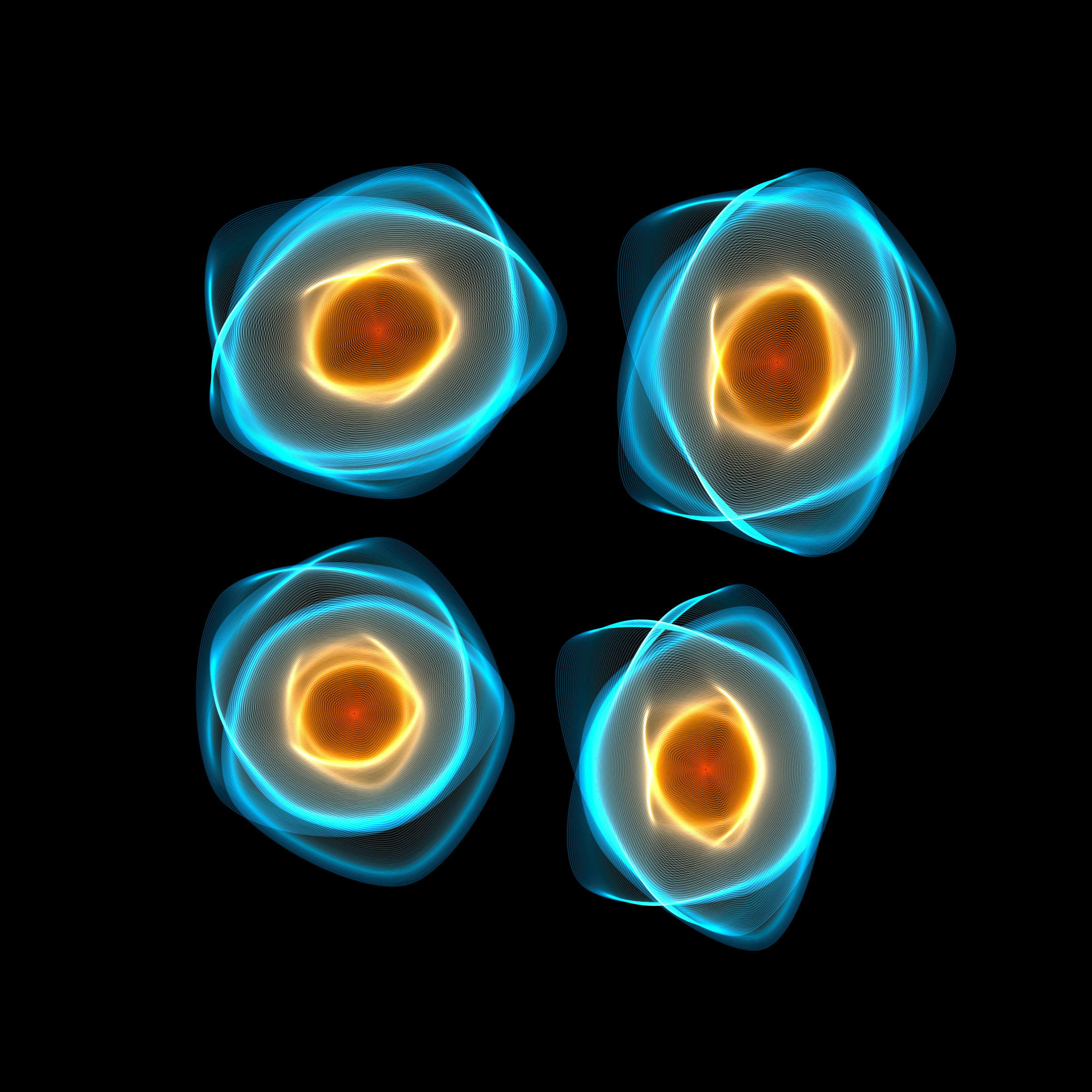 Art Blocks - Art Blocks v2 - Flowers #1352 - NFT # 116001352