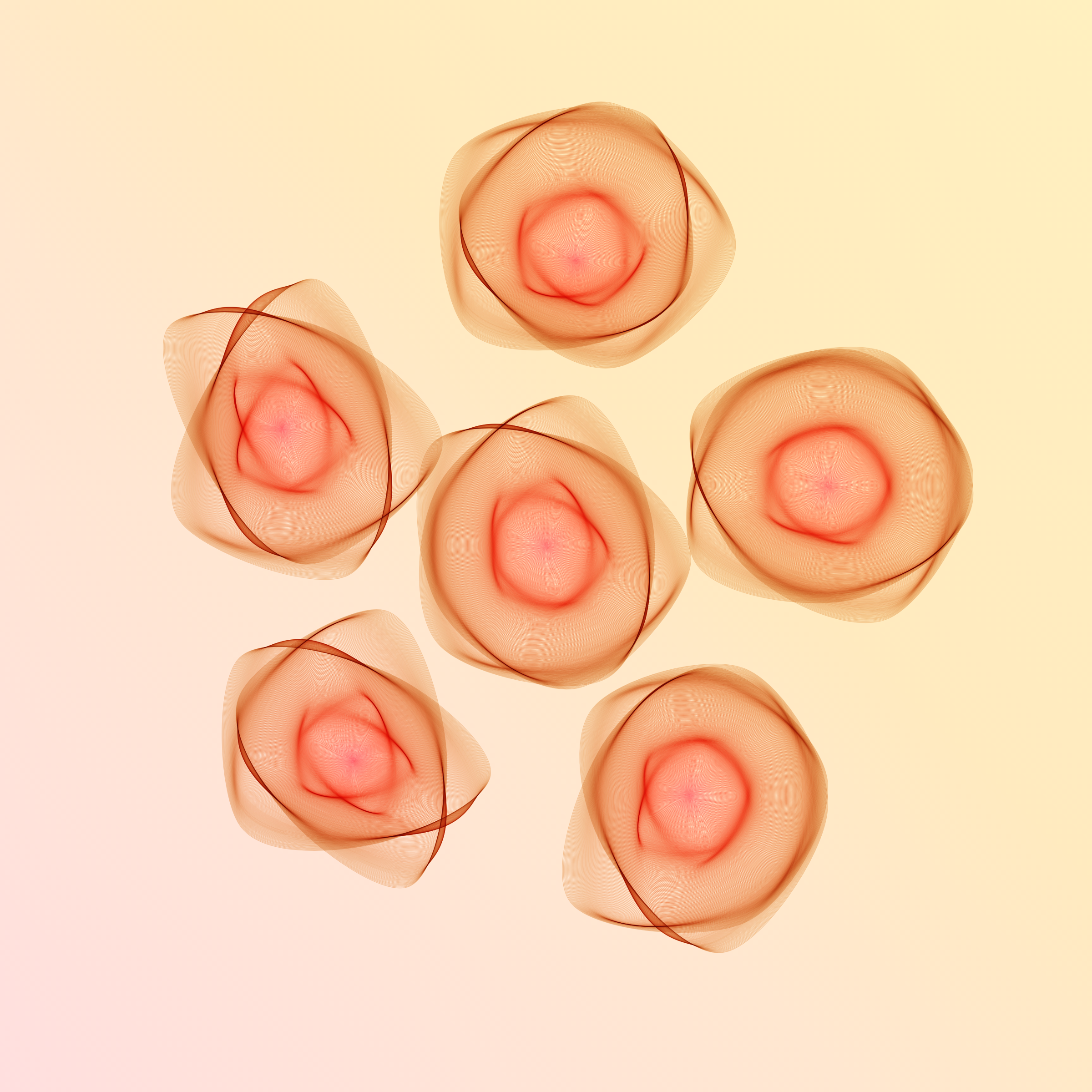 Art Blocks - Art Blocks v2 - Flowers #1354 - NFT # 116001354