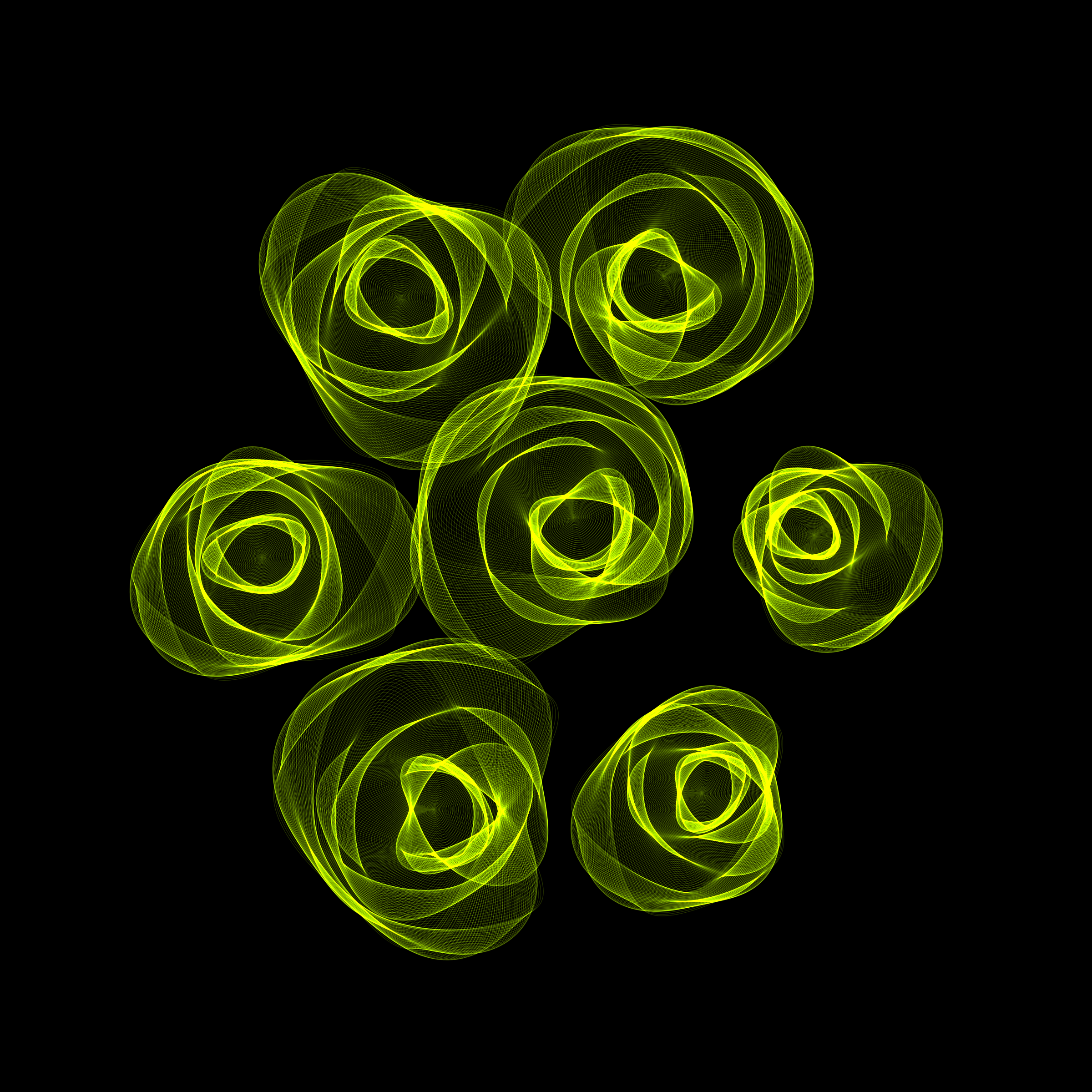 Art Blocks - Art Blocks v2 - Flowers #1357 - NFT # 116001357