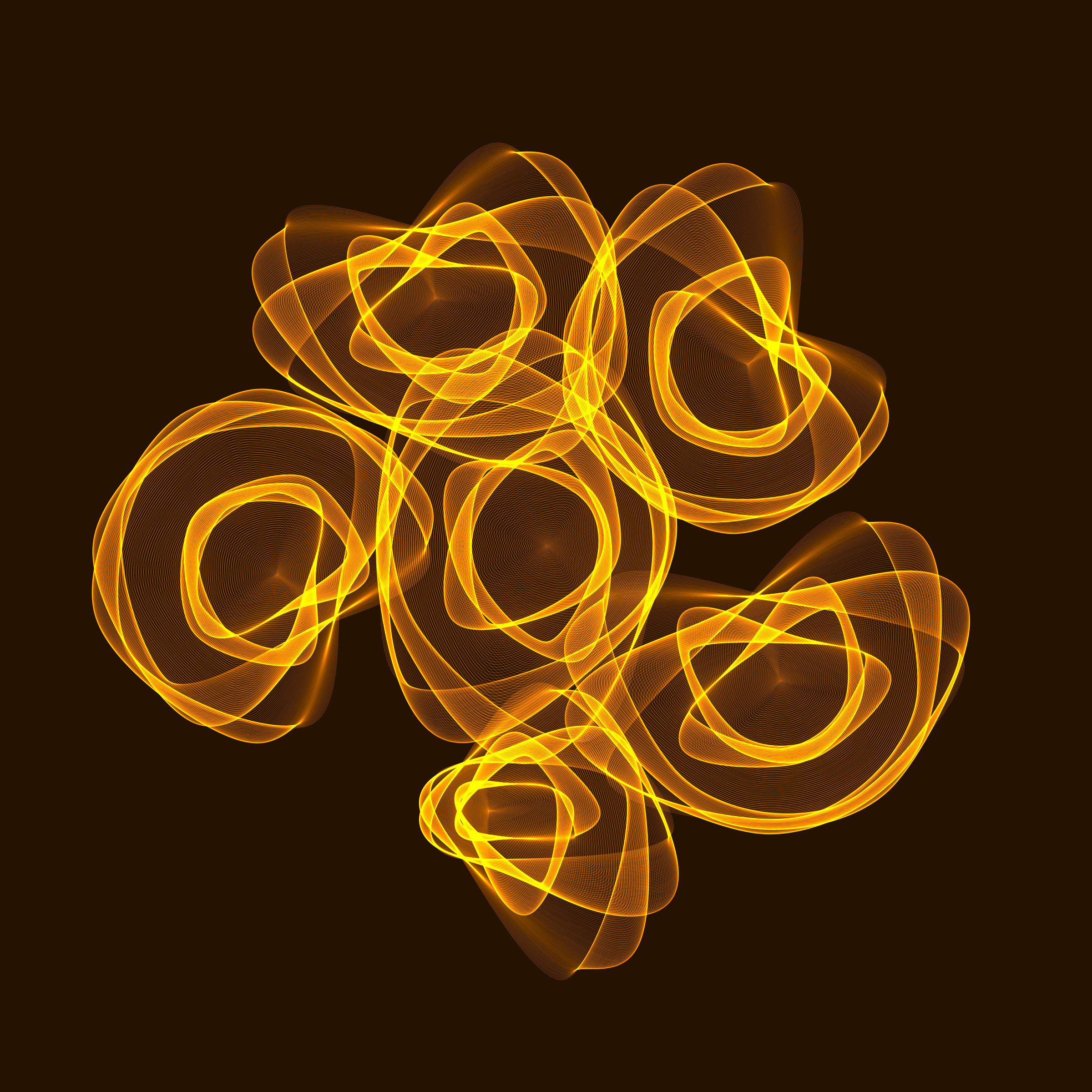 Art Blocks - Art Blocks v2 - Flowers #1366 - NFT # 116001366