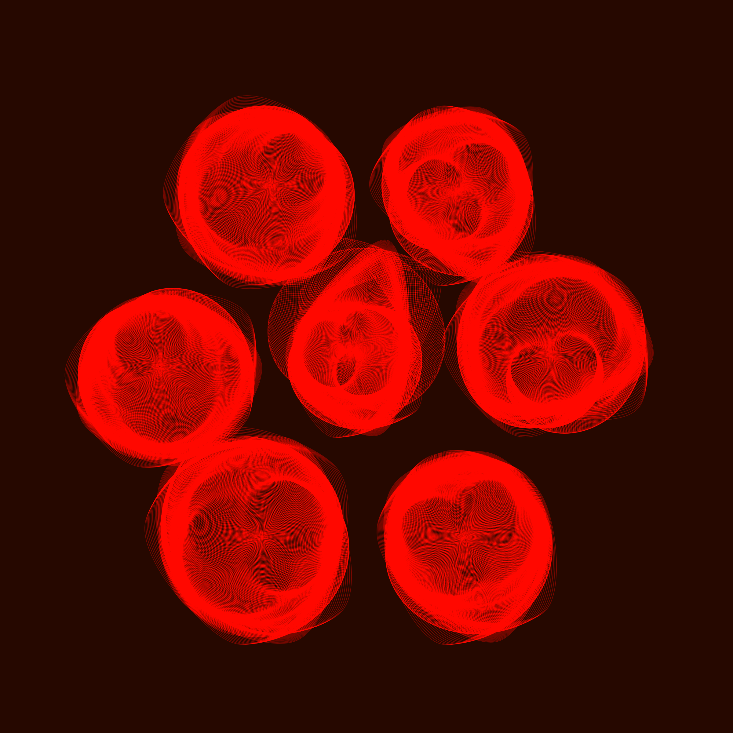 Art Blocks - Art Blocks v2 - Flowers #1377 - NFT # 116001377