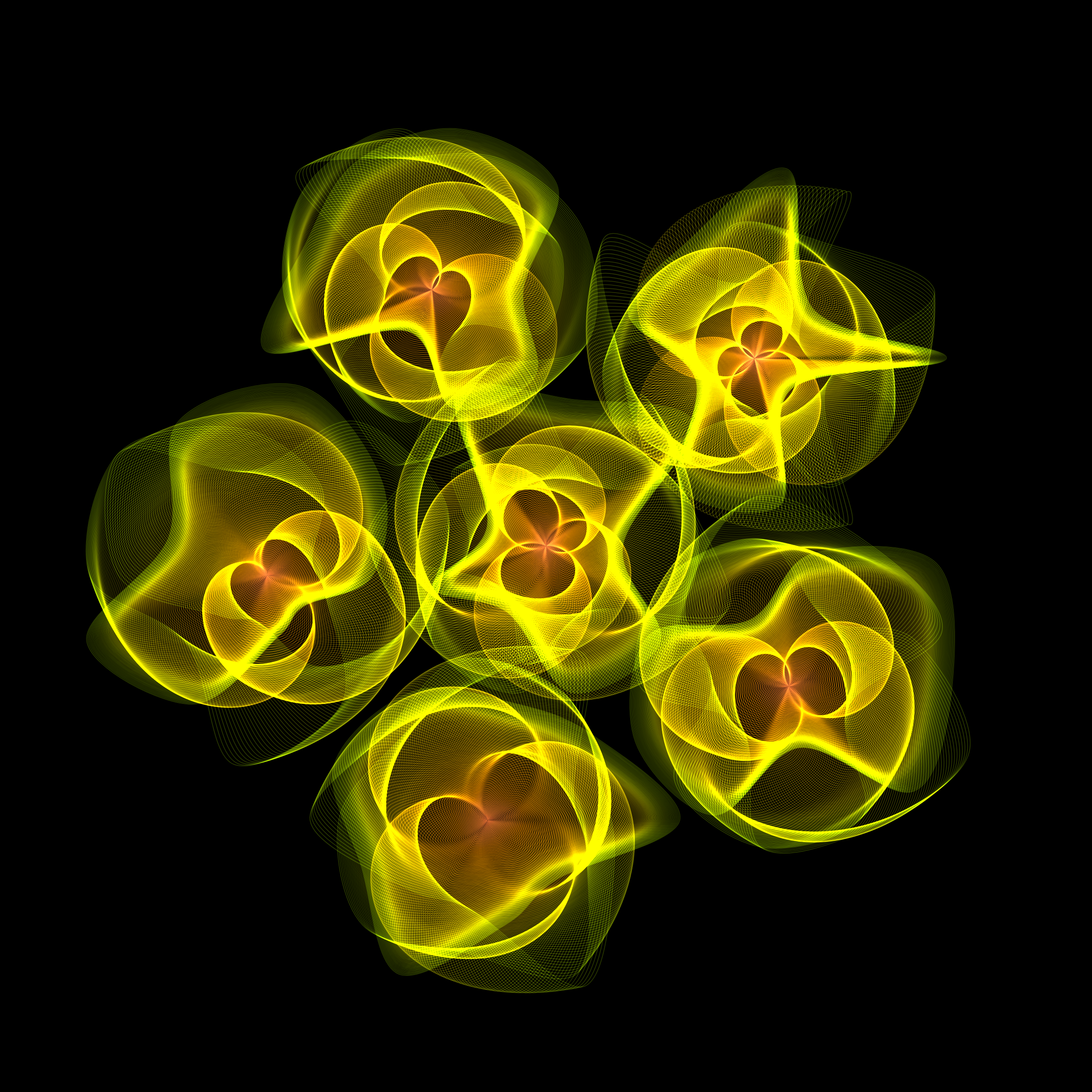 Art Blocks - Art Blocks v2 - Flowers #1378 - NFT # 116001378