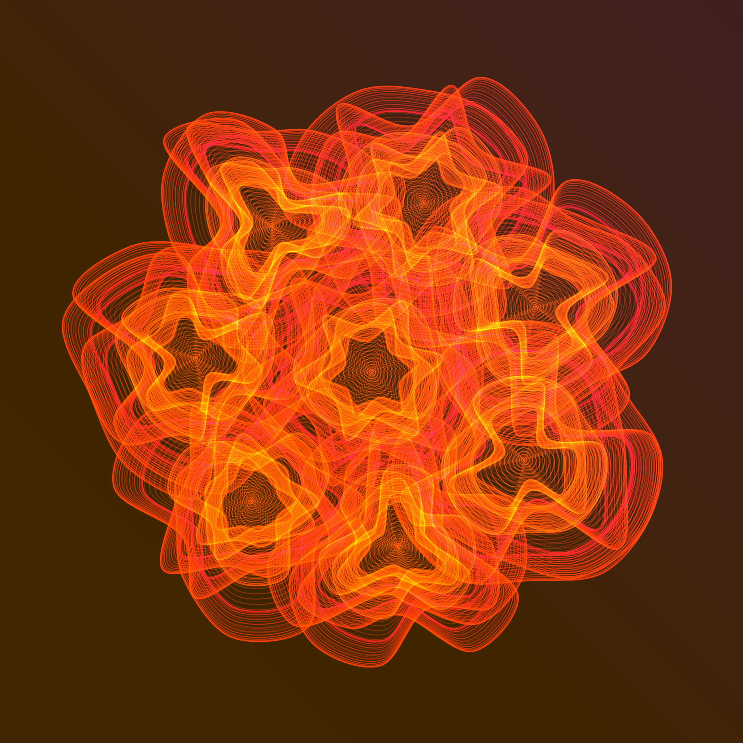 Art Blocks - Art Blocks v2 - Flowers #1379 - NFT # 116001379