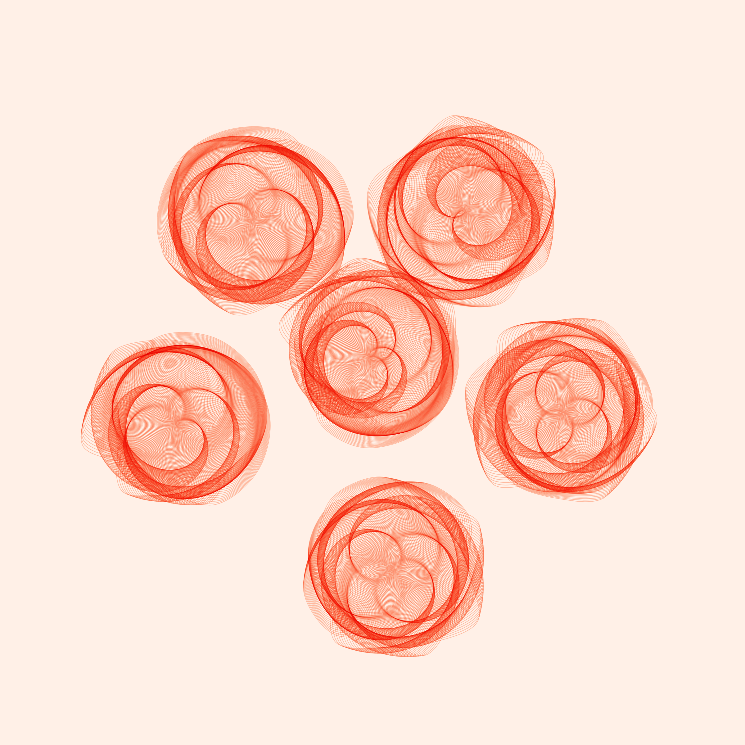 Art Blocks - Art Blocks v2 - Flowers #1380 - NFT # 116001380