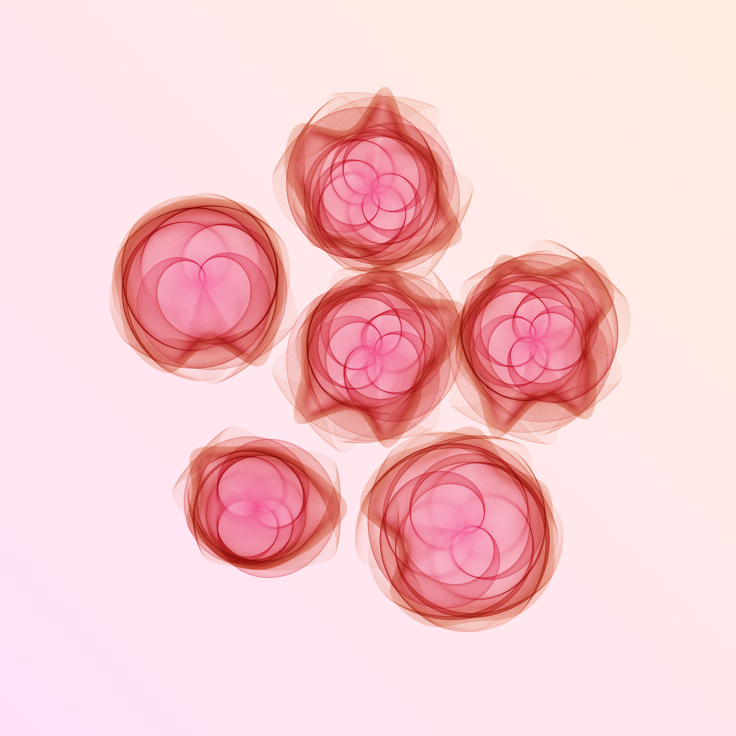 Art Blocks - Art Blocks v2 - Flowers #1382 - NFT # 116001382