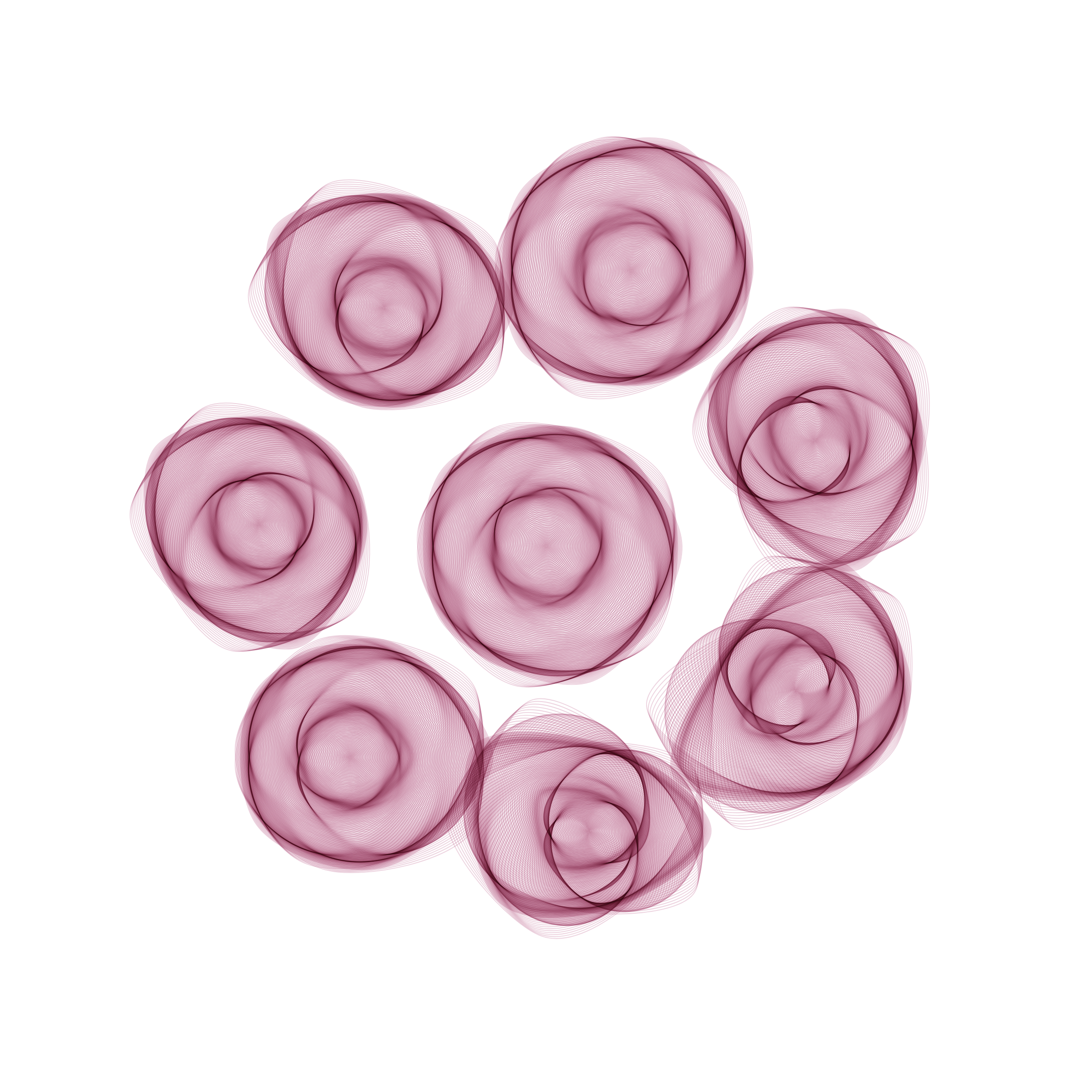 Art Blocks - Art Blocks v2 - Flowers #1384 - NFT # 116001384