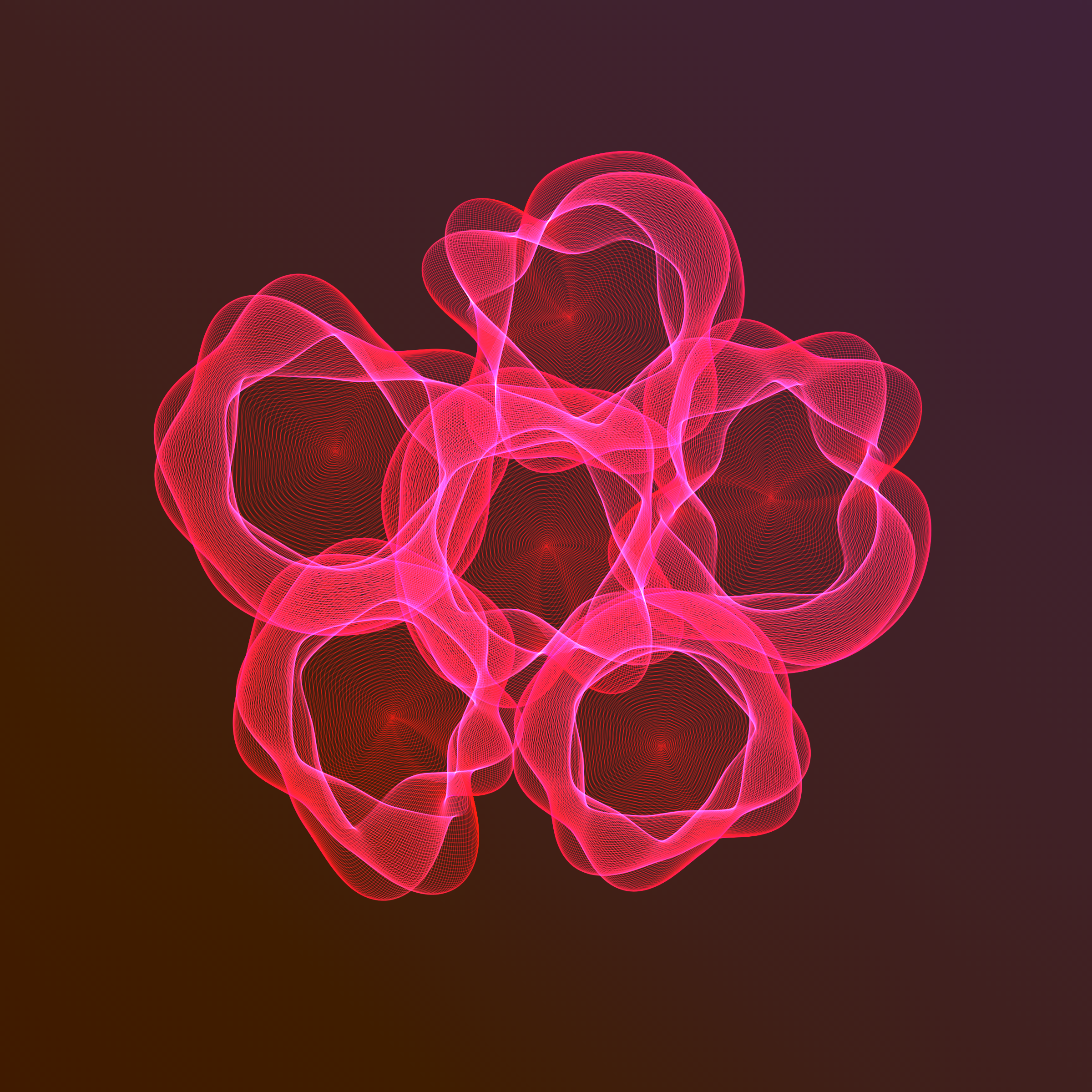 Art Blocks - Art Blocks v2 - Flowers #1391 - NFT # 116001391