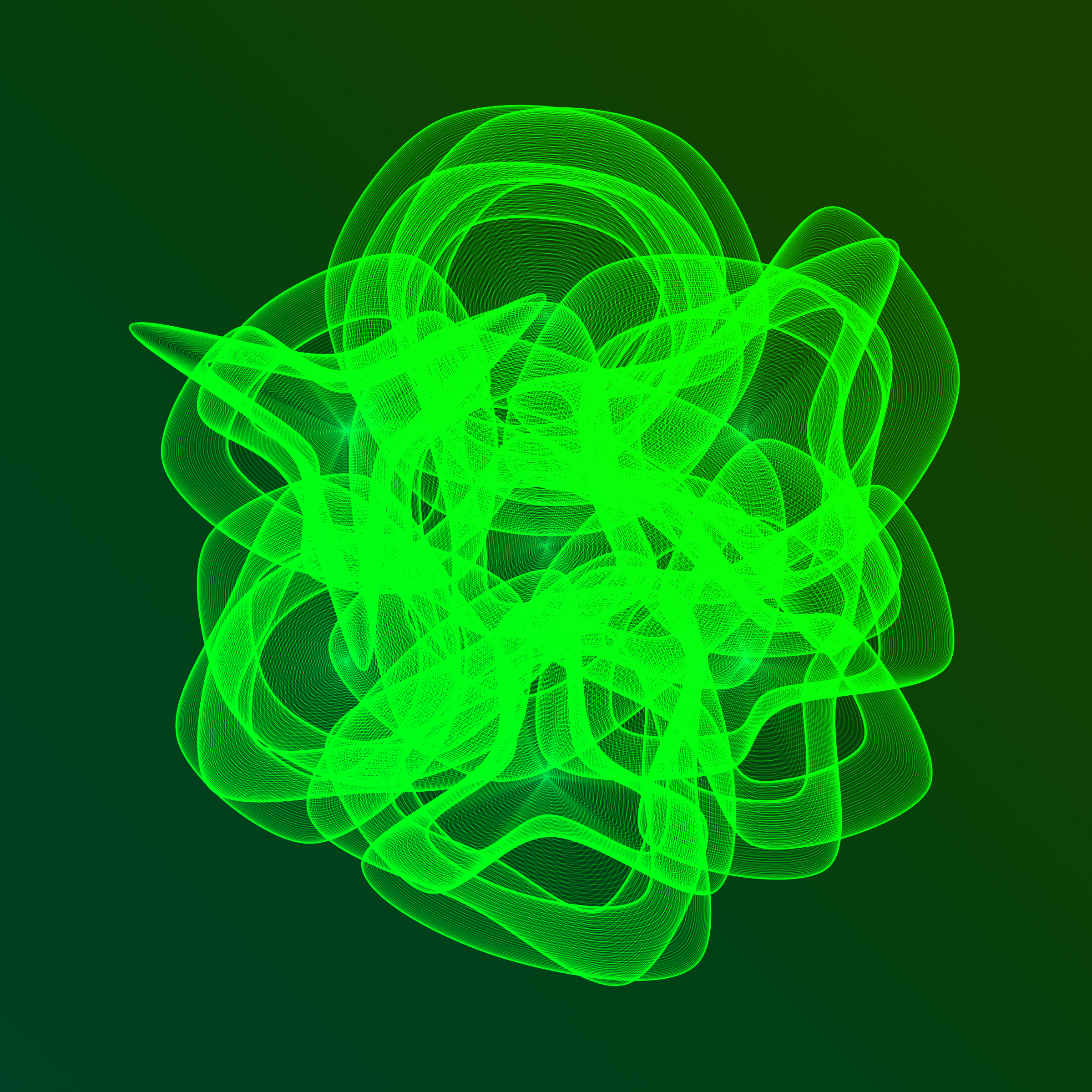 Art Blocks - Art Blocks v2 - Flowers #1398 - NFT # 116001398