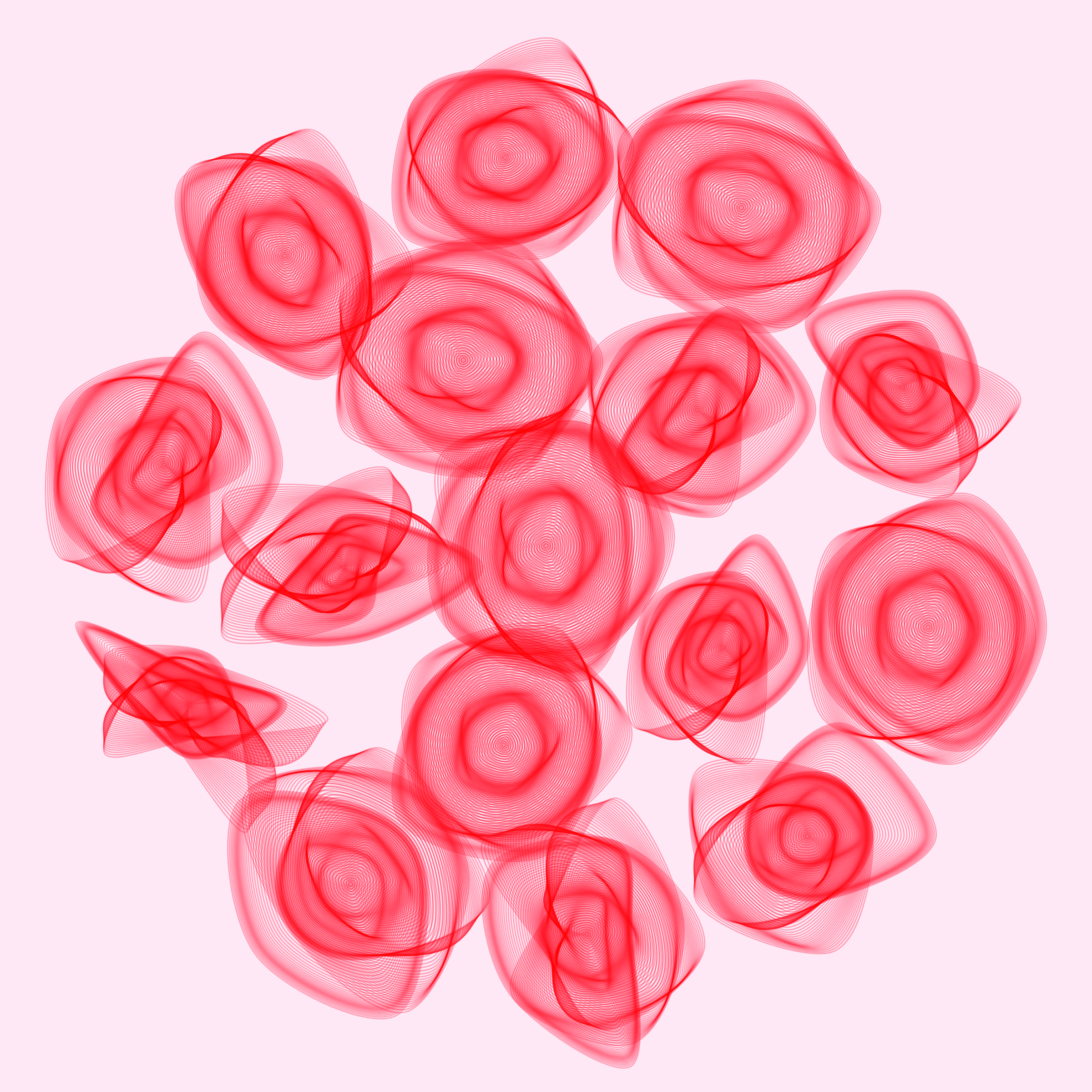 Art Blocks - Art Blocks v2 - Flowers #1400 - NFT # 116001400