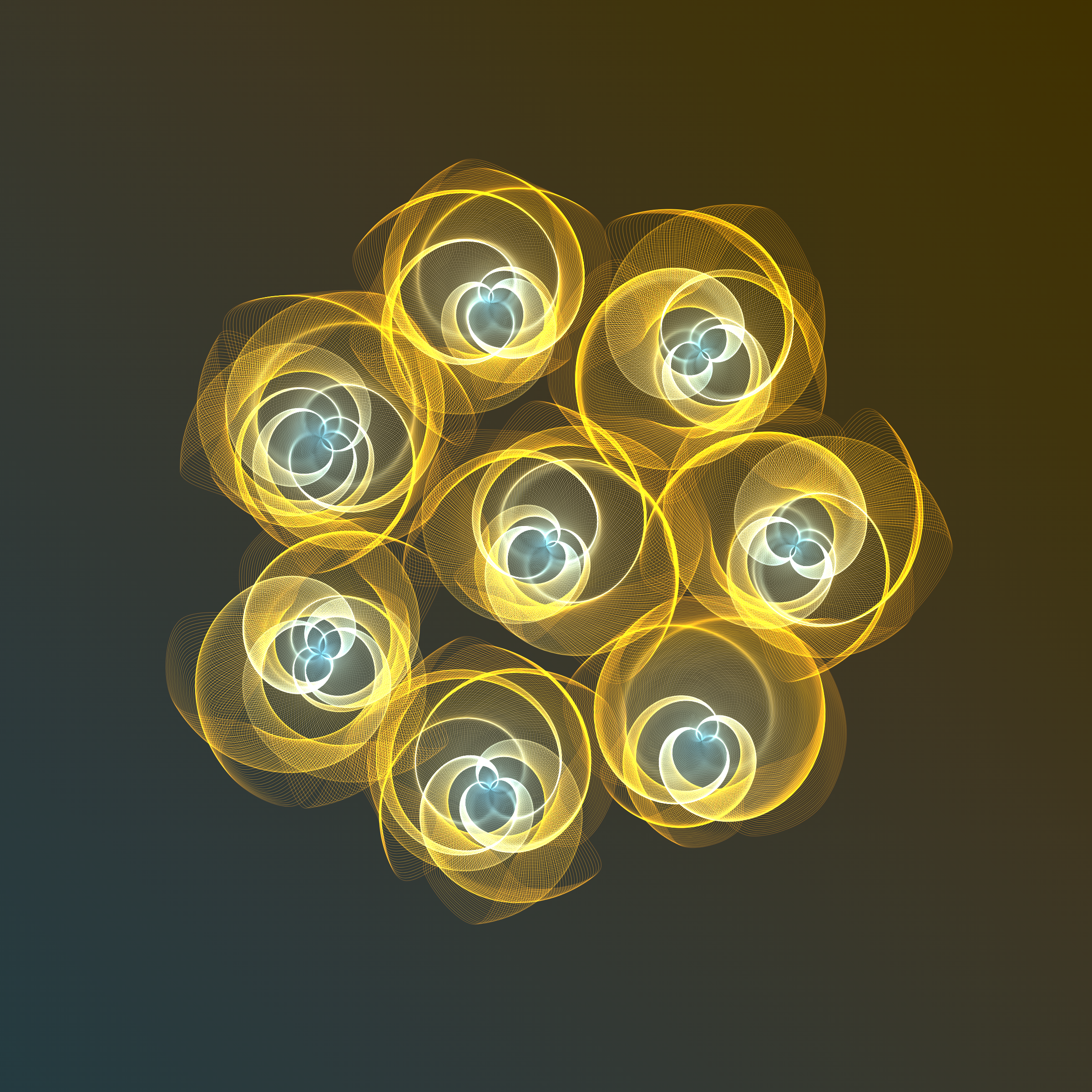 Art Blocks - Art Blocks v2 - Flowers #1402 - NFT # 116001402