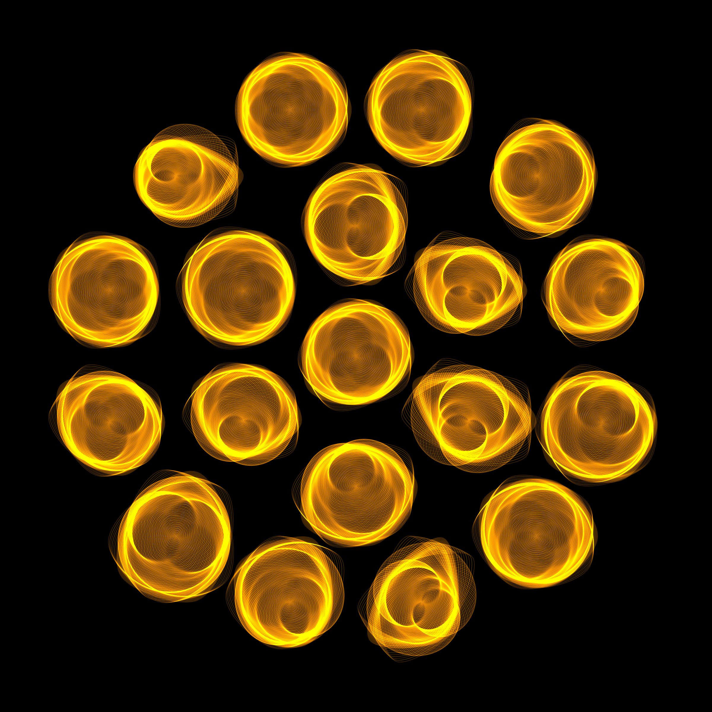 Art Blocks - Art Blocks v2 - Flowers #1404 - NFT # 116001404