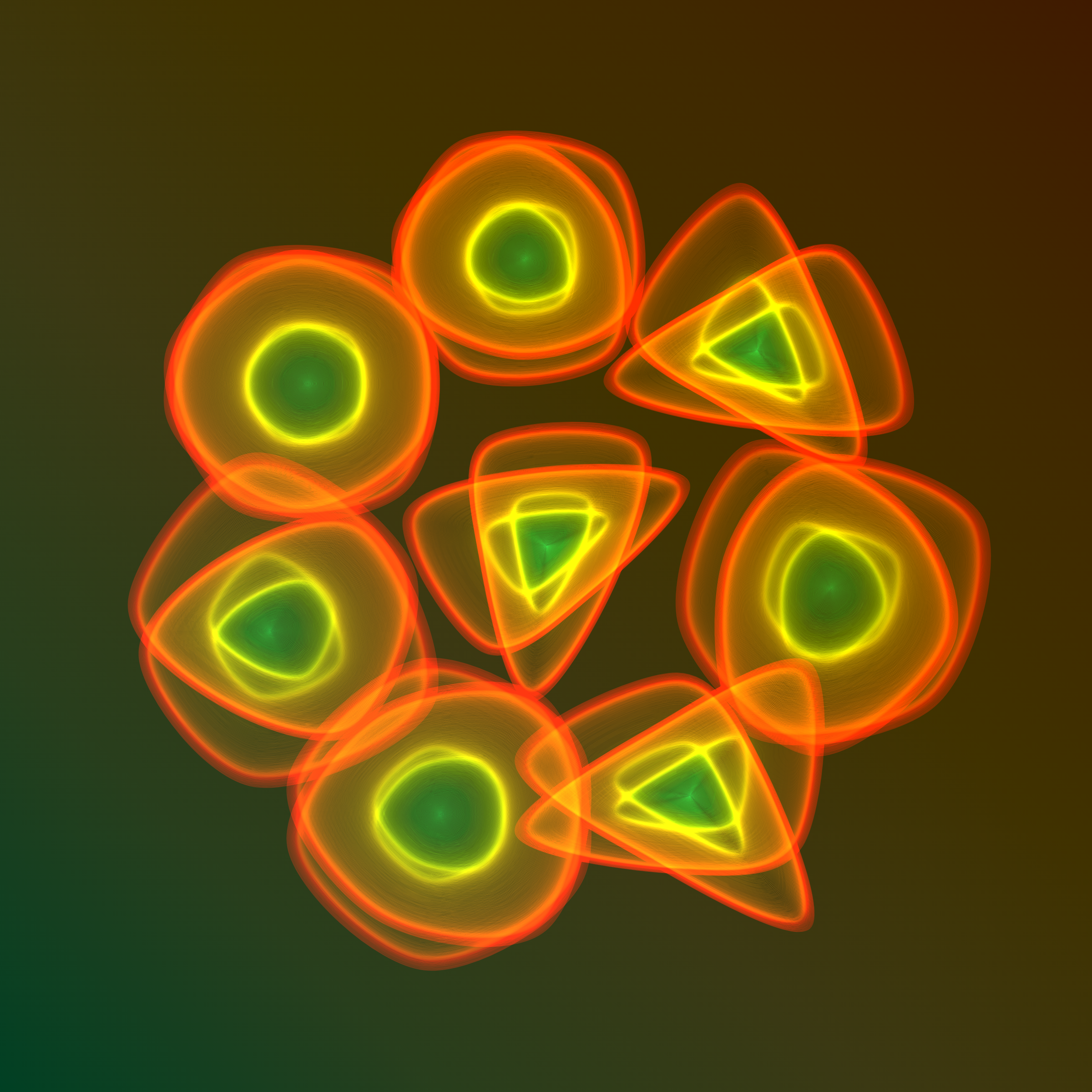 Art Blocks - Art Blocks v2 - Flowers #1405 - NFT # 116001405