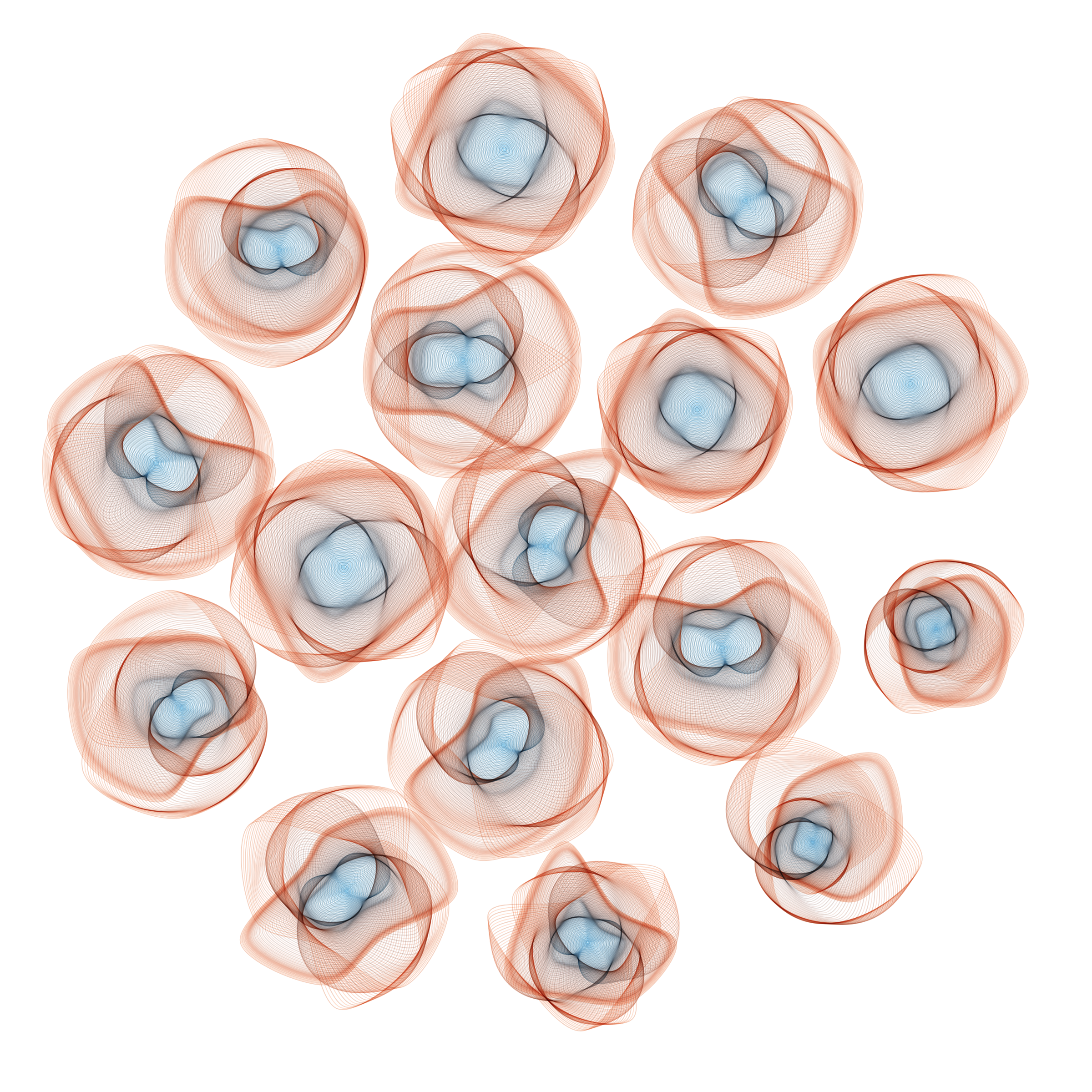 Art Blocks - Art Blocks v2 - Flowers #1410 - NFT # 116001410