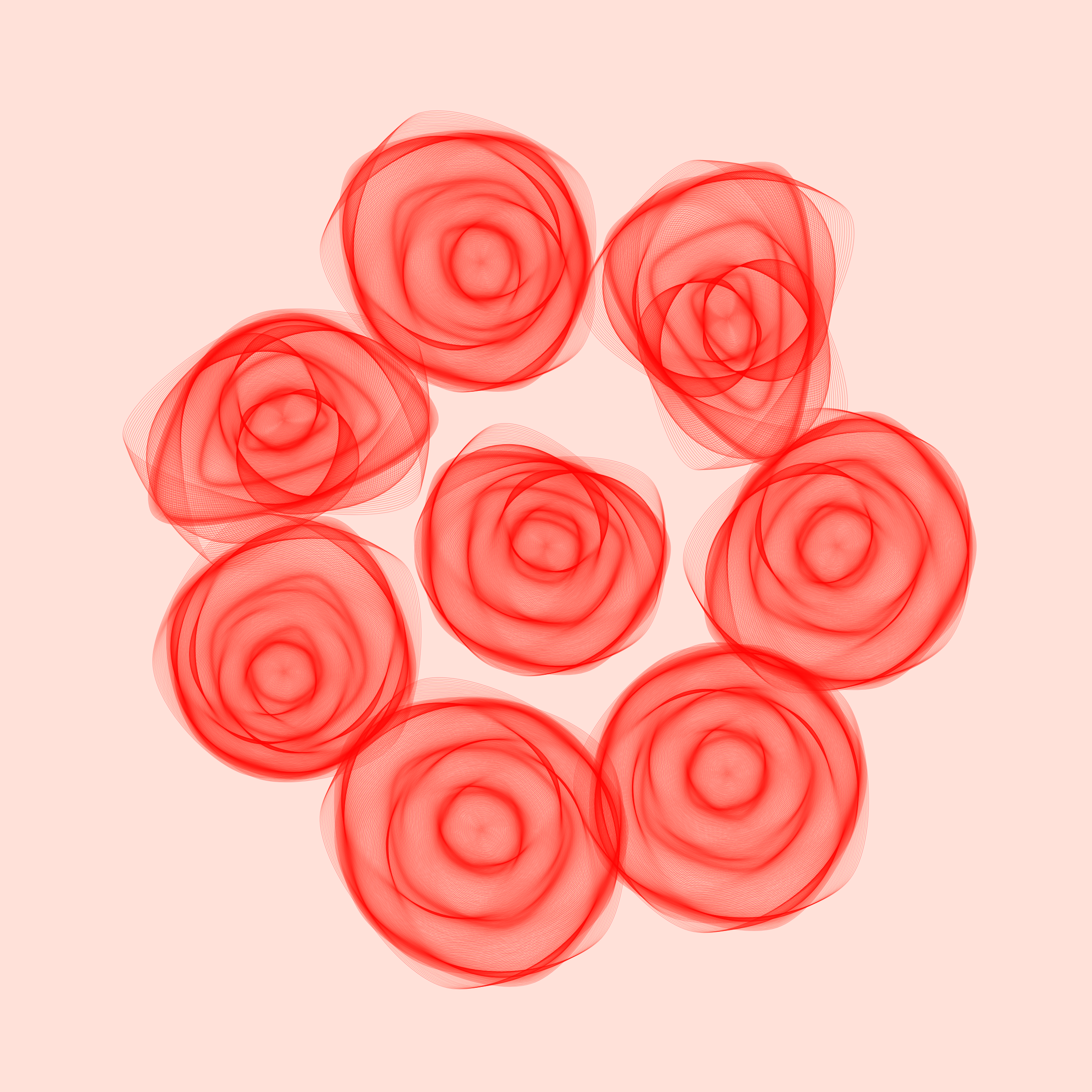 Art Blocks - Art Blocks v2 - Flowers #1412 - NFT # 116001412