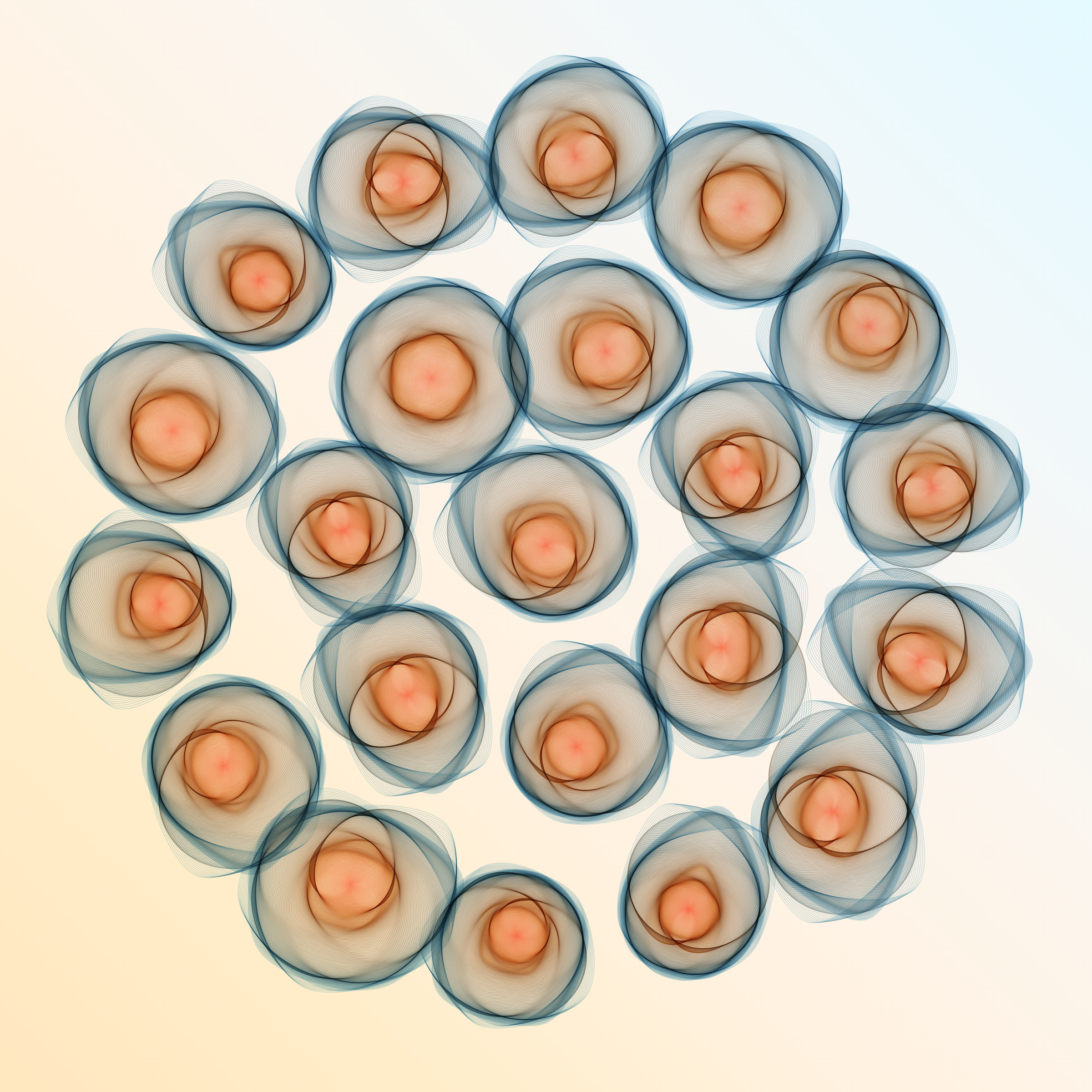 Art Blocks - Art Blocks v2 - Flowers #1430 - NFT # 116001430