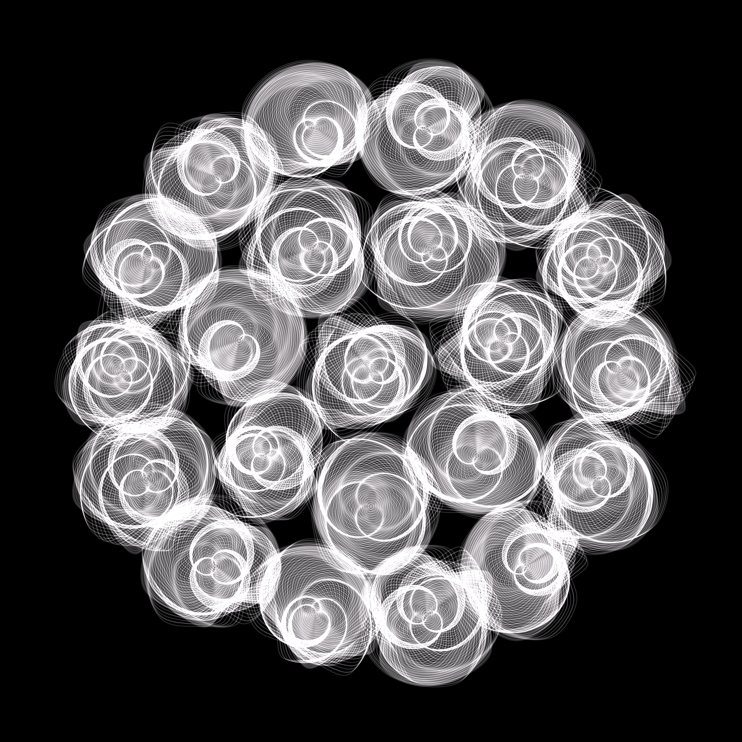 Art Blocks - Art Blocks v2 - Flowers #1431 - NFT # 116001431