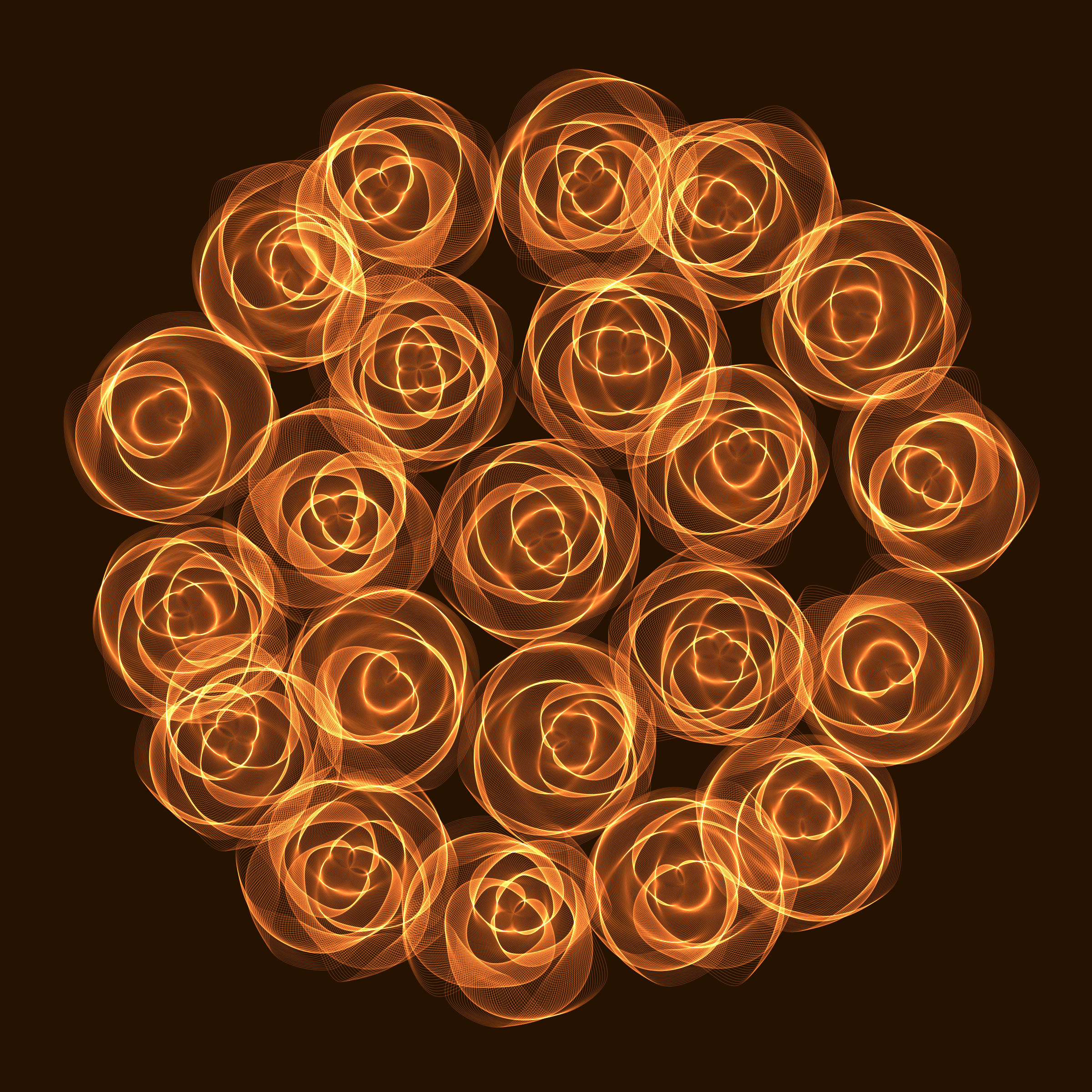 Art Blocks - Art Blocks v2 - Flowers #1440 - NFT # 116001440