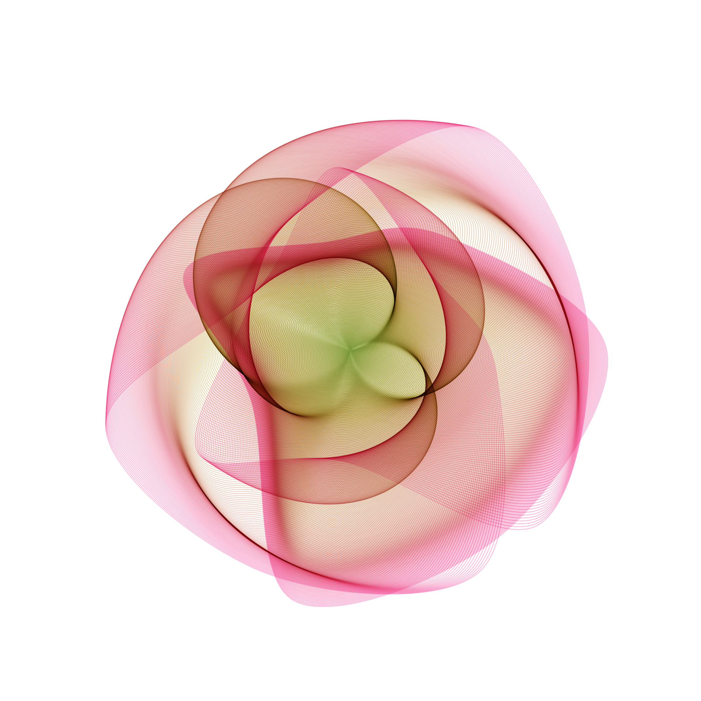 Art Blocks - Art Blocks v2 - Flowers #1445 - NFT # 116001445