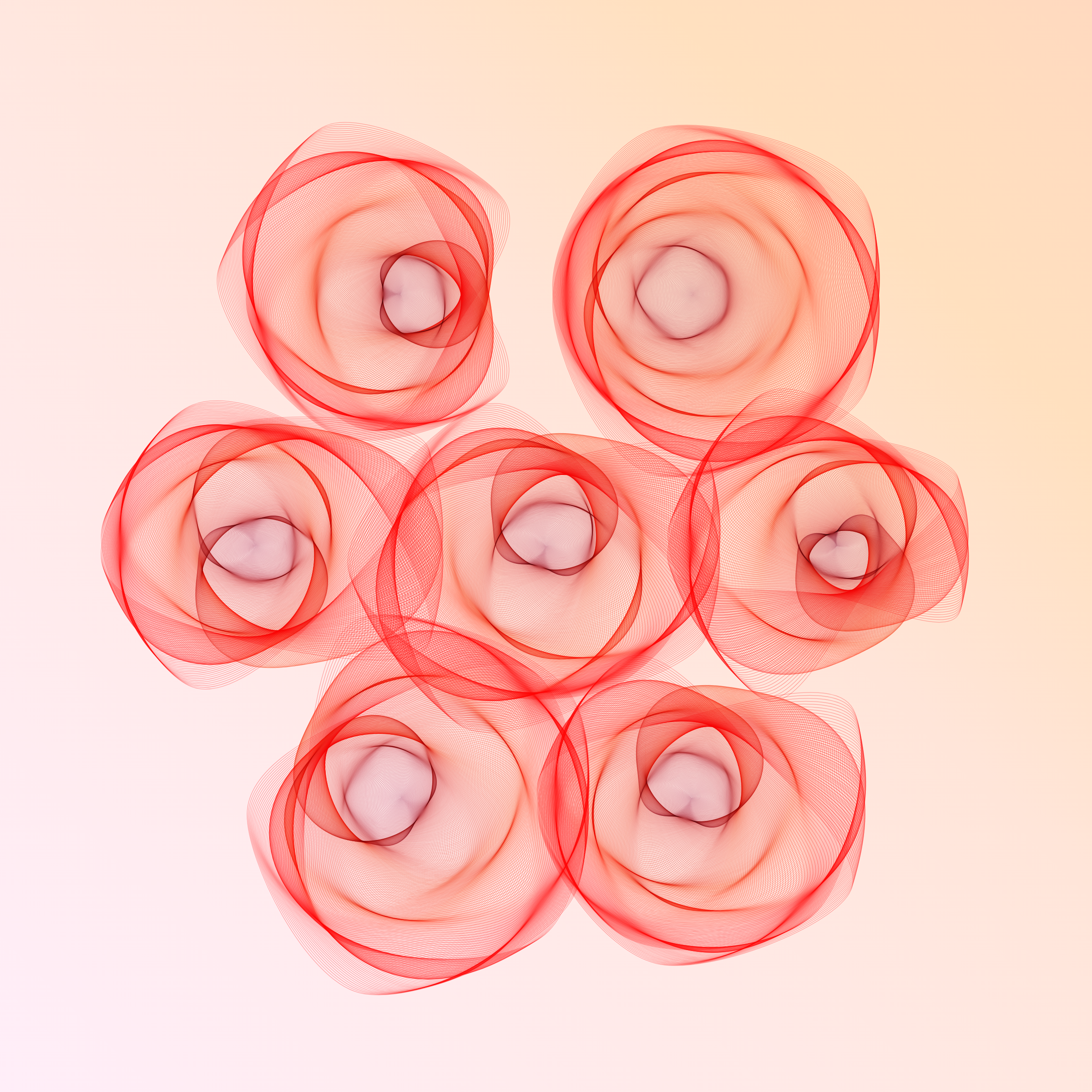 Art Blocks - Art Blocks v2 - Flowers #1453 - NFT # 116001453