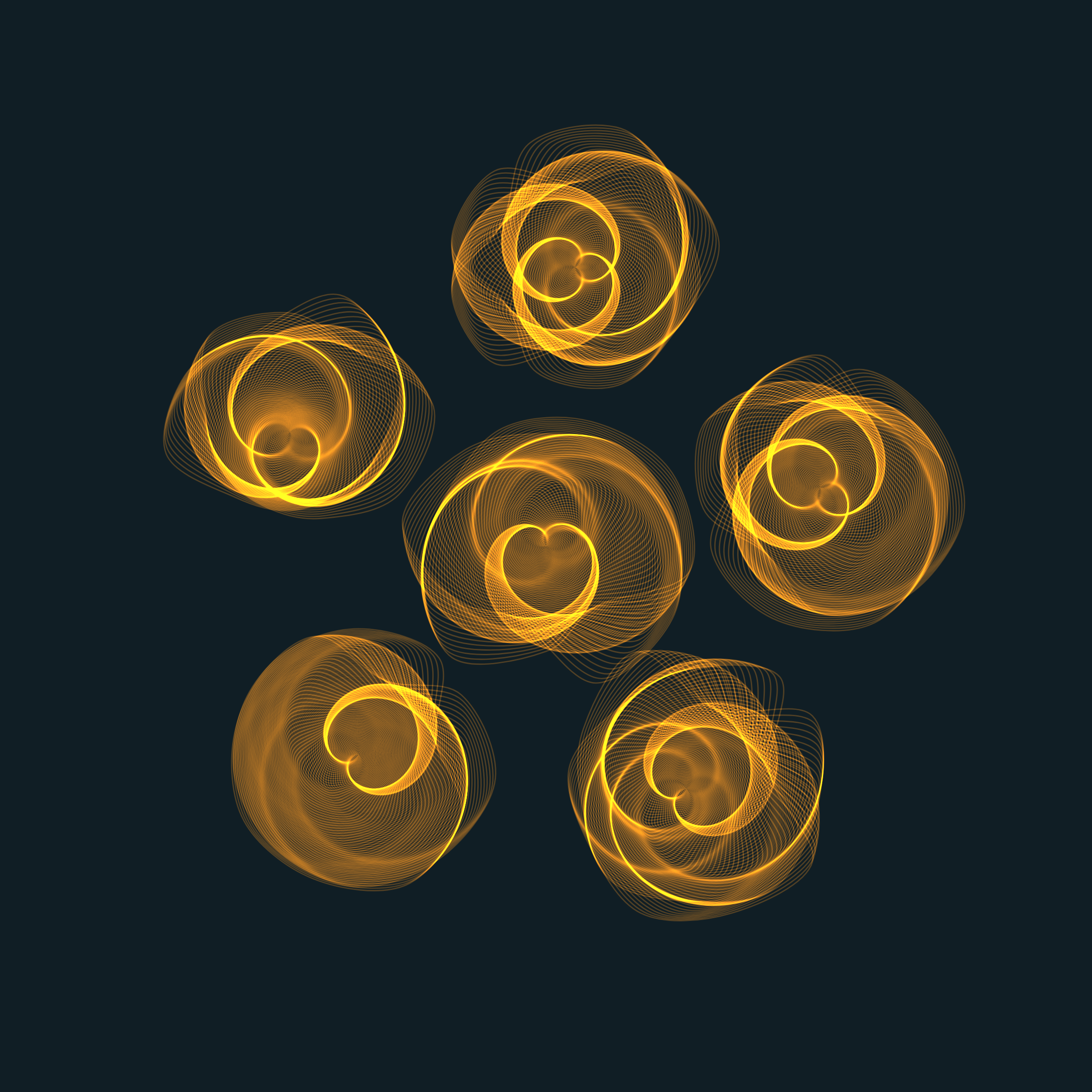 Art Blocks - Art Blocks v2 - Flowers #1455 - NFT # 116001455