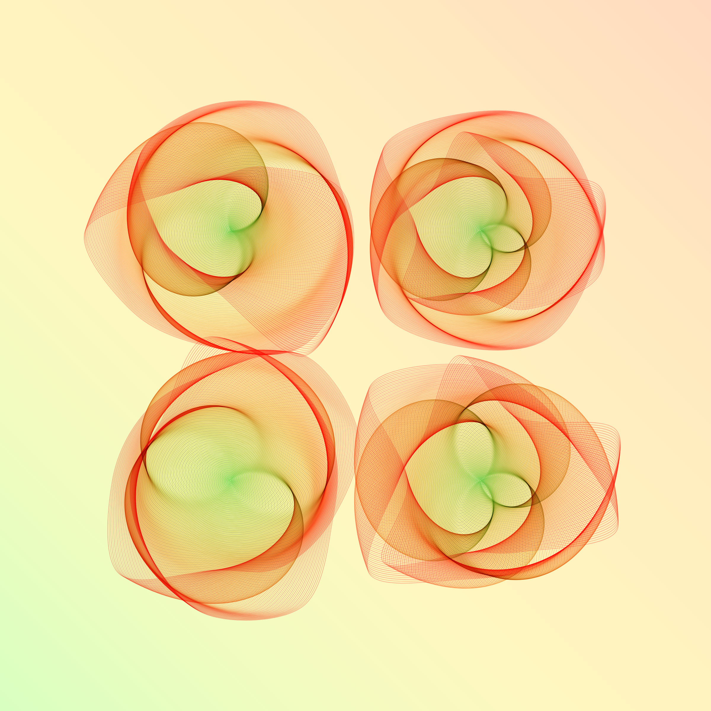 Art Blocks - Art Blocks v2 - Flowers #1456 - NFT # 116001456