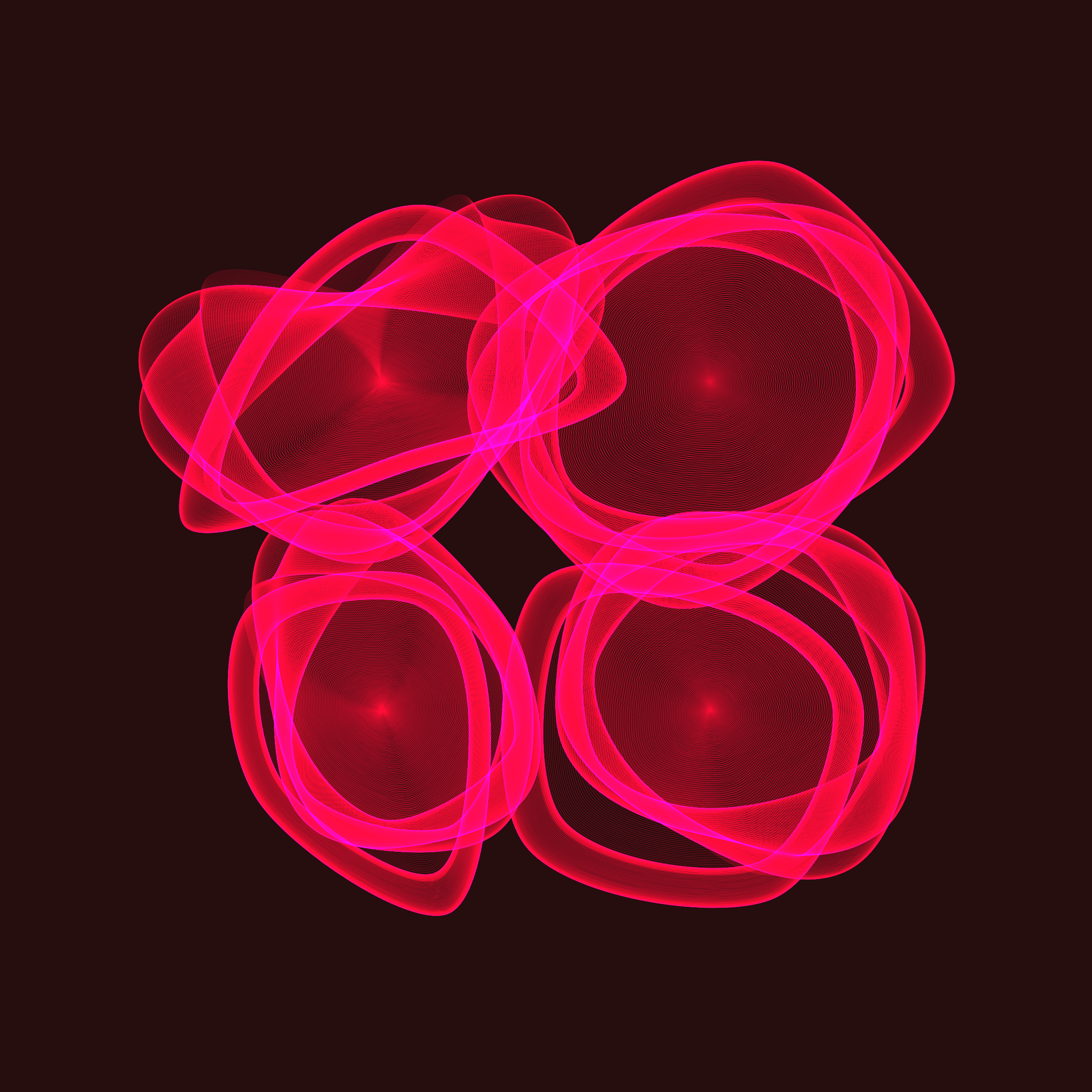 Art Blocks - Art Blocks v2 - Flowers #1458 - NFT # 116001458