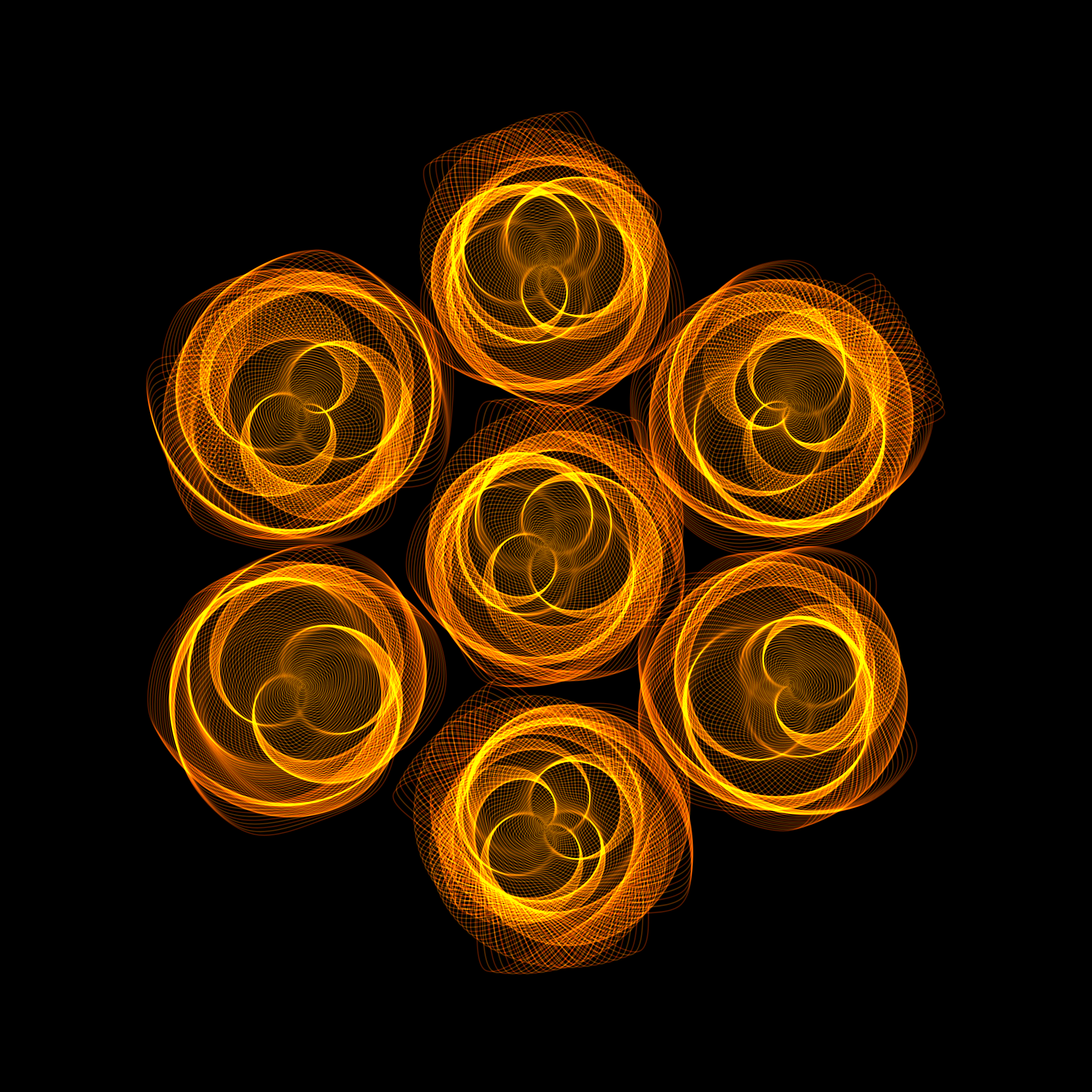 Art Blocks - Art Blocks v2 - Flowers #1460 - NFT # 116001460