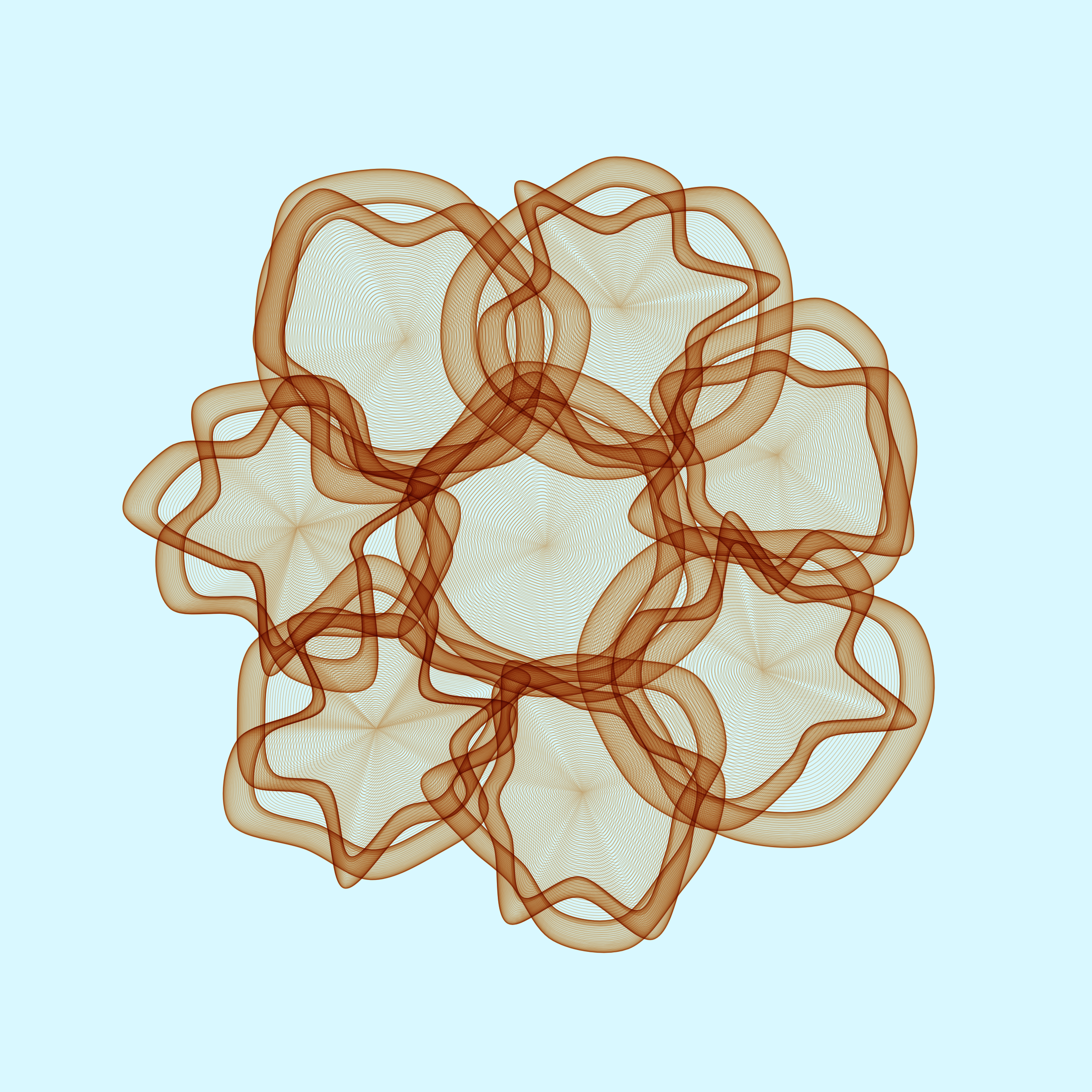 Art Blocks - Art Blocks v2 - Flowers #1463 - NFT # 116001463