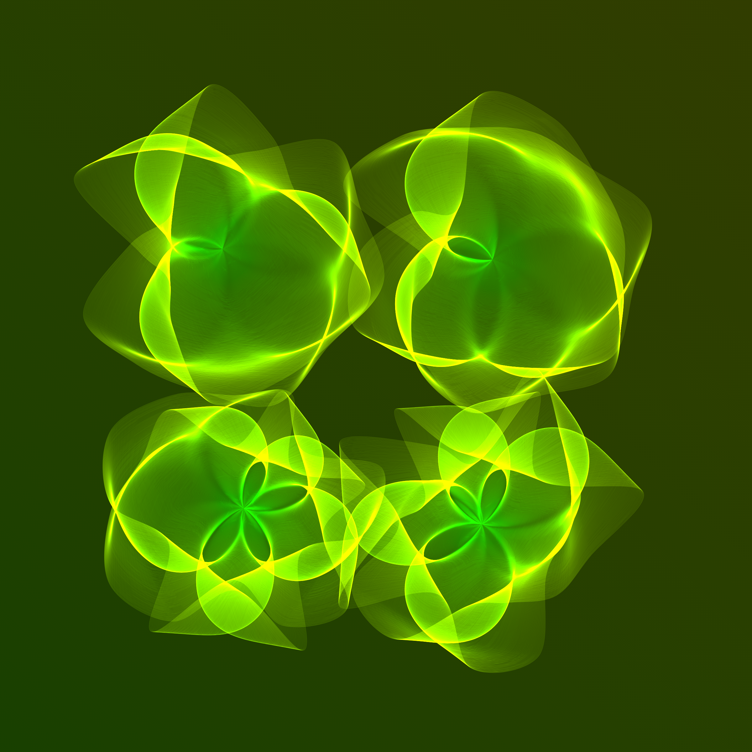 Art Blocks - Art Blocks v2 - Flowers #1467 - NFT # 116001467