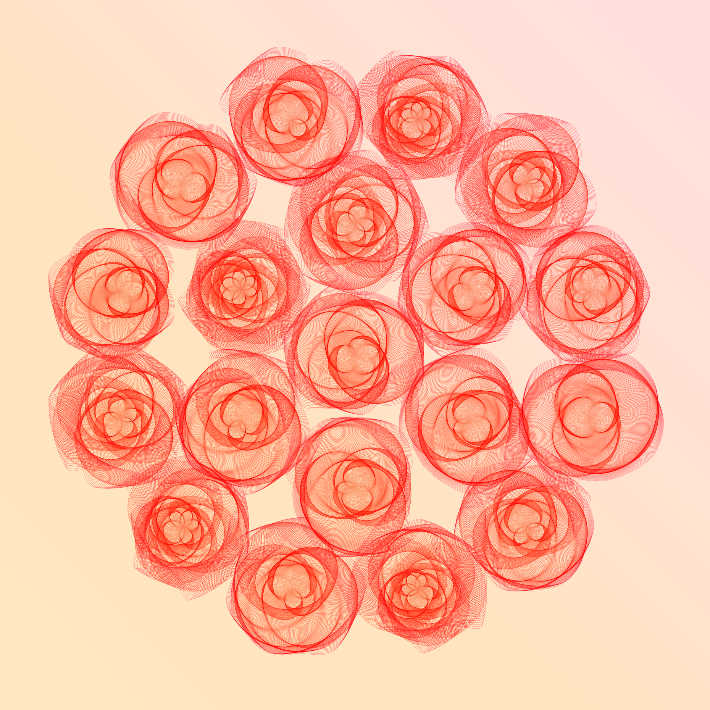 Art Blocks - Art Blocks v2 - Flowers #1469 - NFT # 116001469