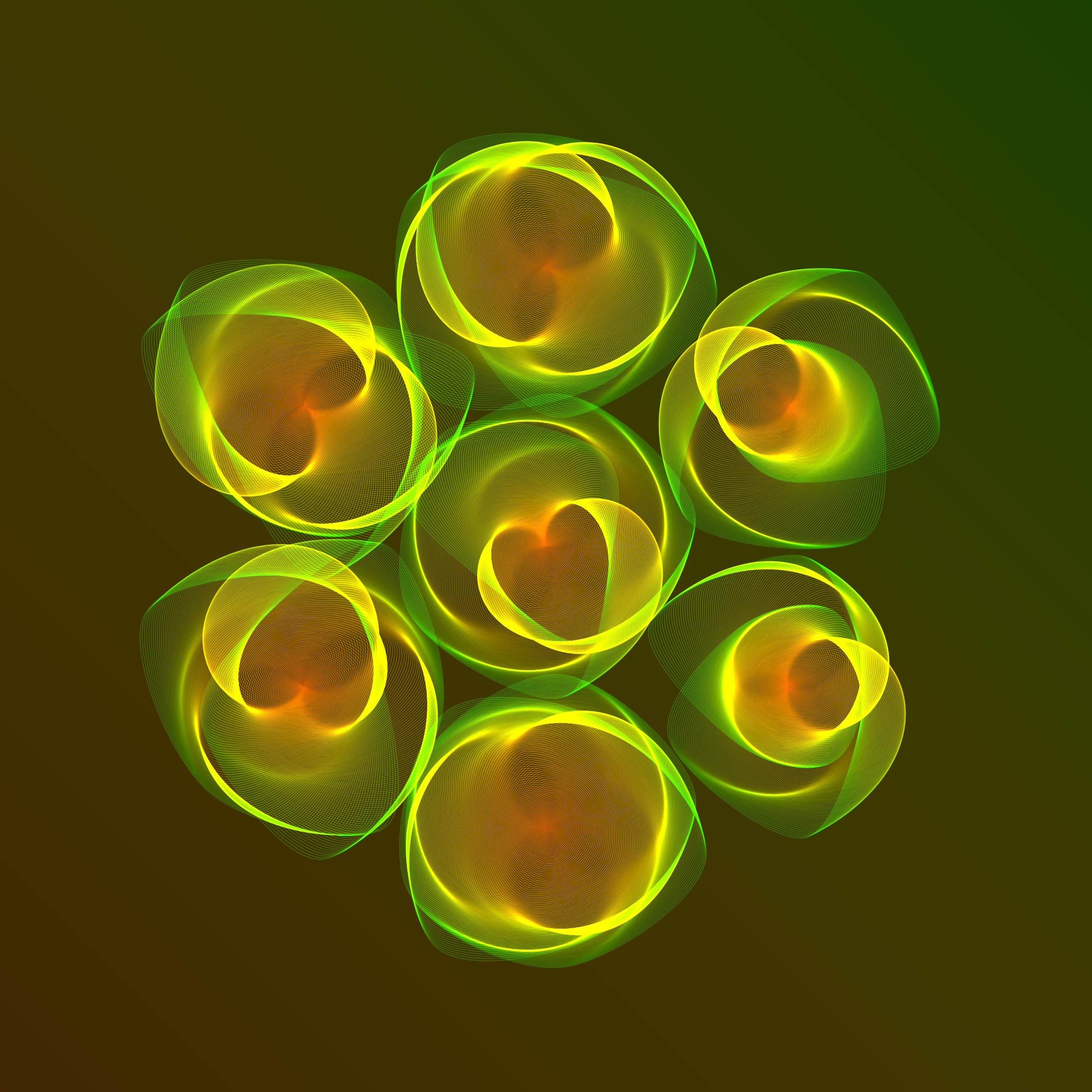 Art Blocks - Art Blocks v2 - Flowers #1472 - NFT # 116001472