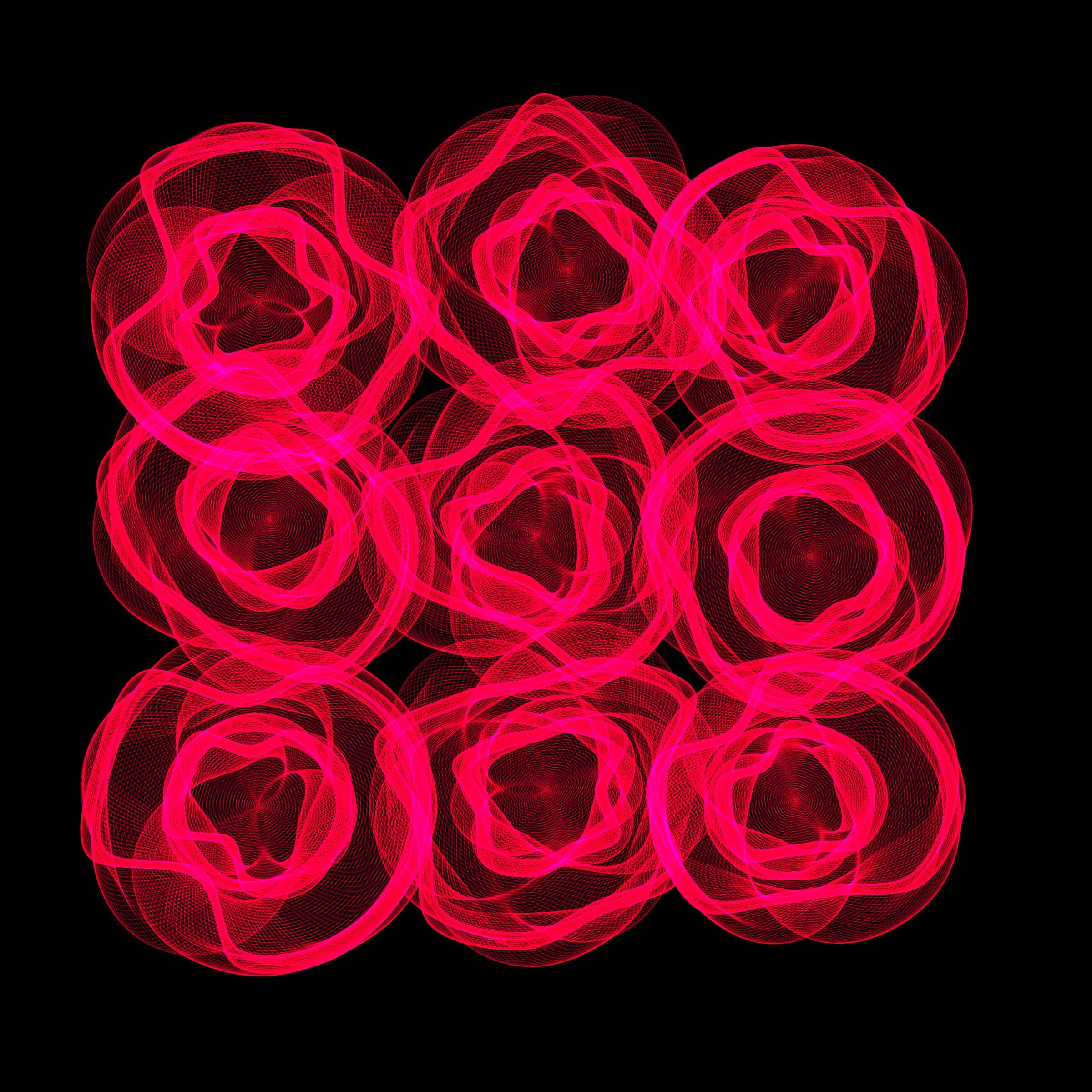 Art Blocks - Art Blocks v2 - Flowers #1473 - NFT # 116001473