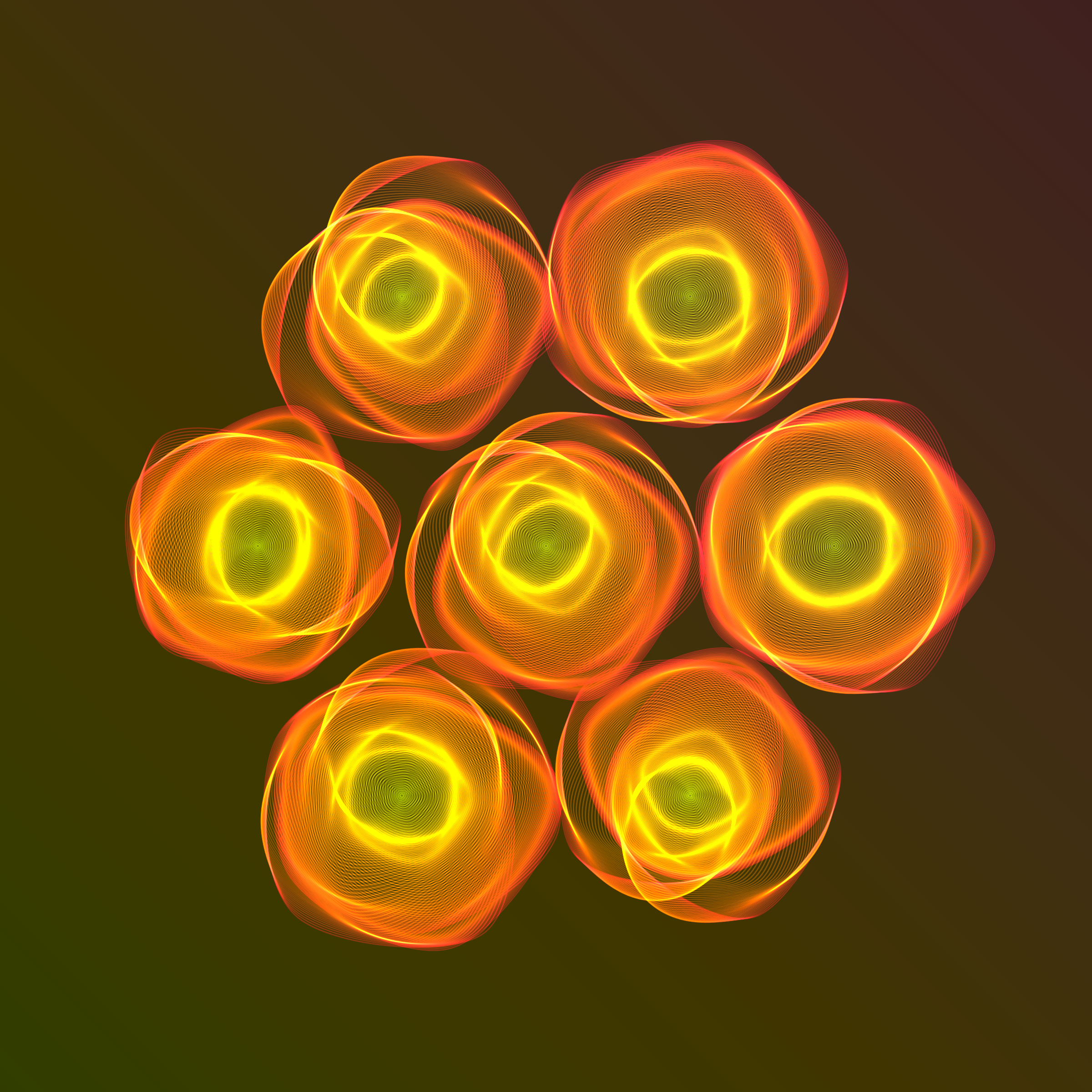 Art Blocks - Art Blocks v2 - Flowers #1474 - NFT # 116001474