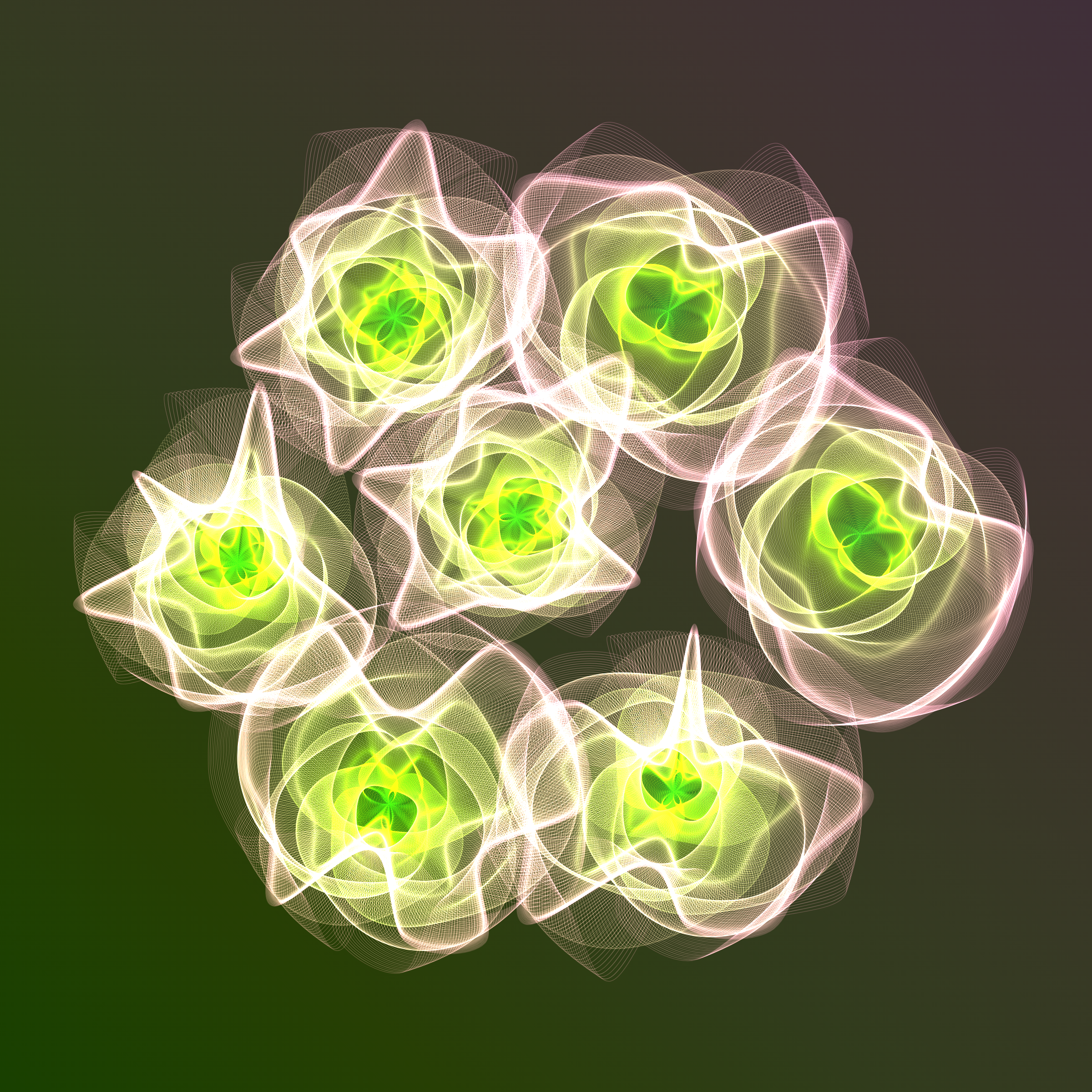 Art Blocks - Art Blocks v2 - Flowers #1475 - NFT # 116001475