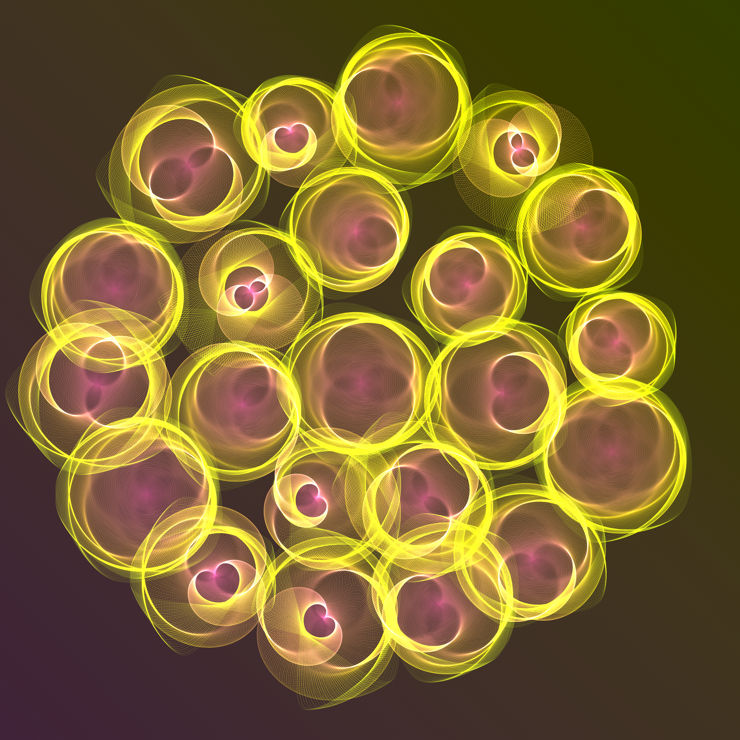 Art Blocks - Art Blocks v2 - Flowers #1477 - NFT # 116001477