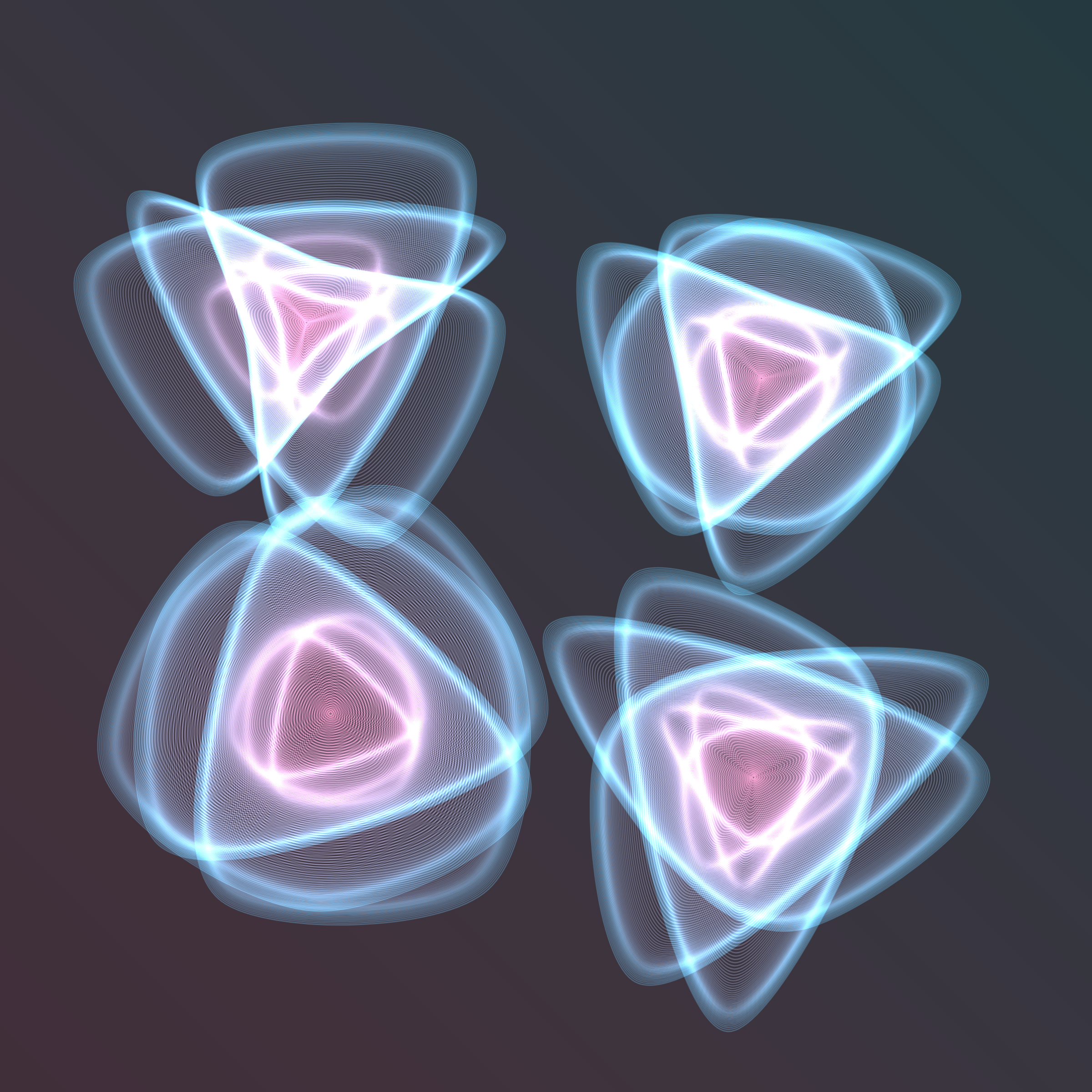 Art Blocks - Art Blocks v2 - Flowers #1482 - NFT # 116001482