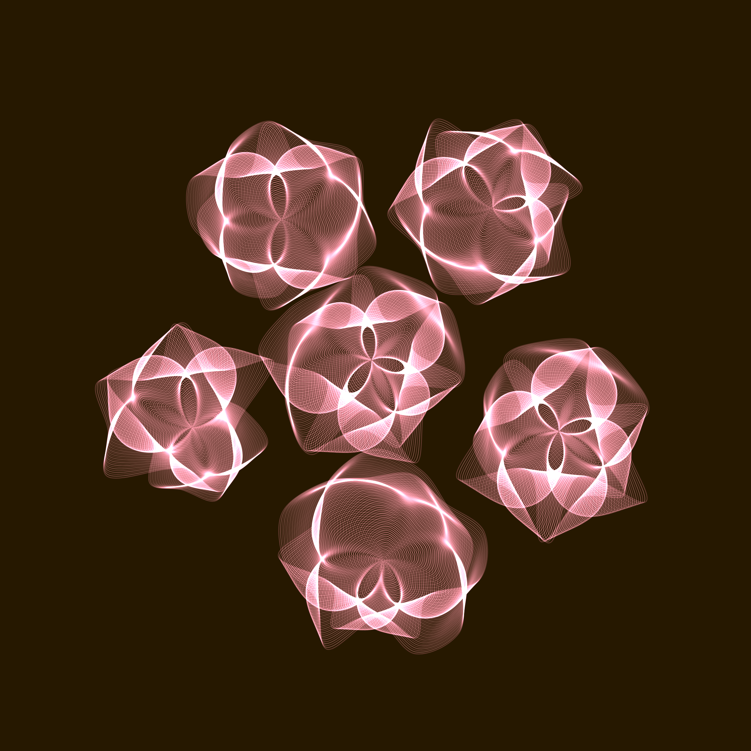 Art Blocks - Art Blocks v2 - Flowers #1484 - NFT # 116001484