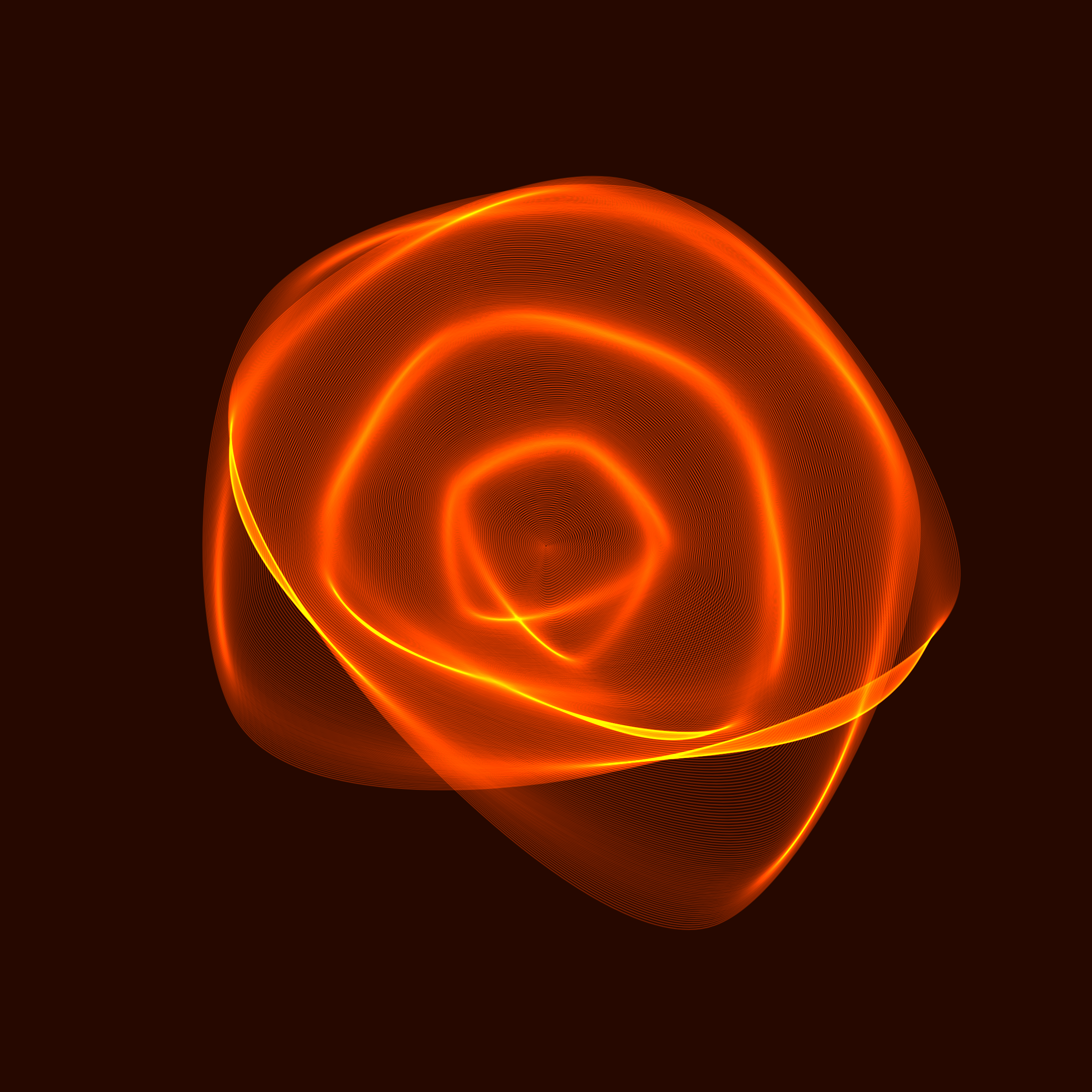 Art Blocks - Art Blocks v2 - Flowers #1487 - NFT # 116001487