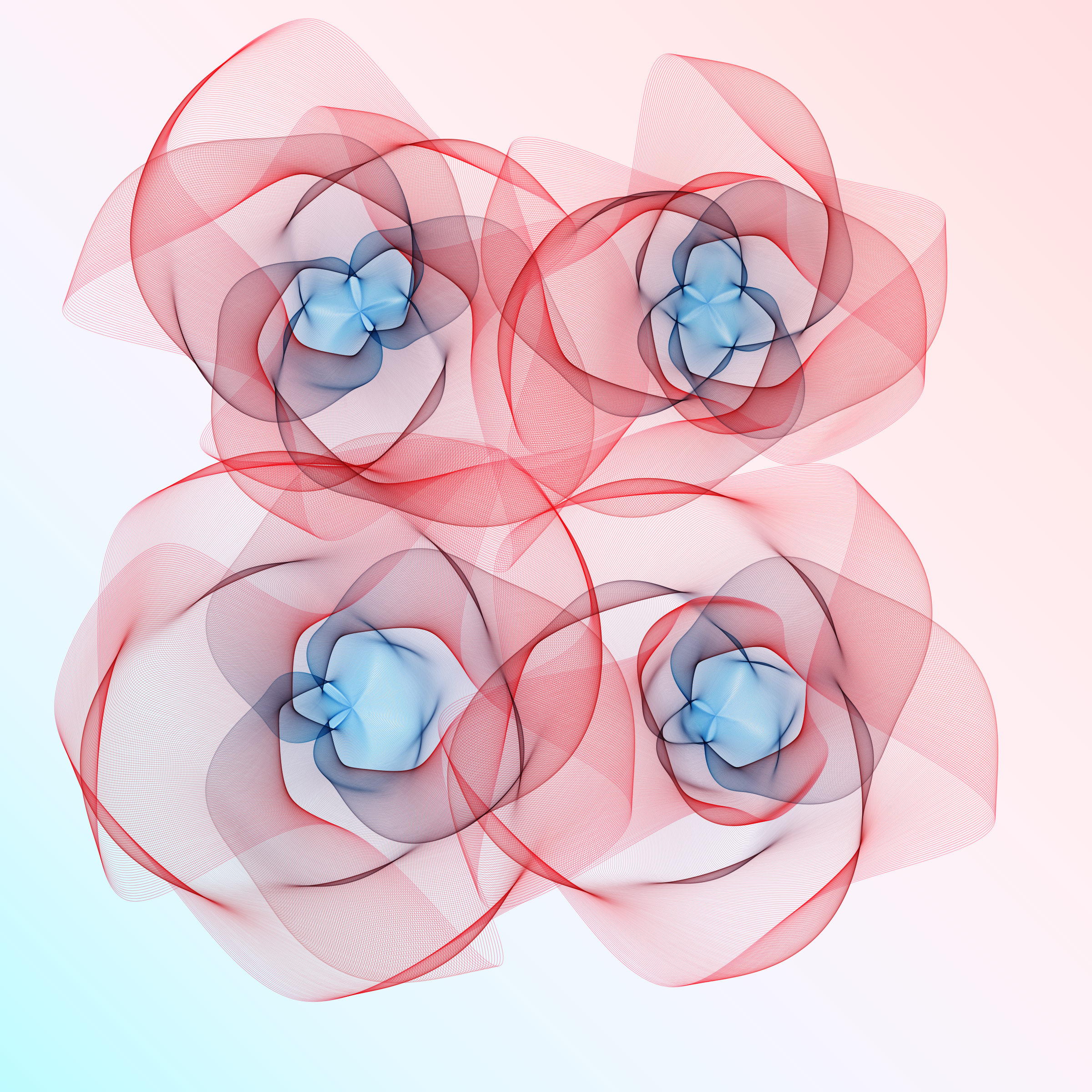 Art Blocks - Art Blocks v2 - Flowers #1494 - NFT # 116001494